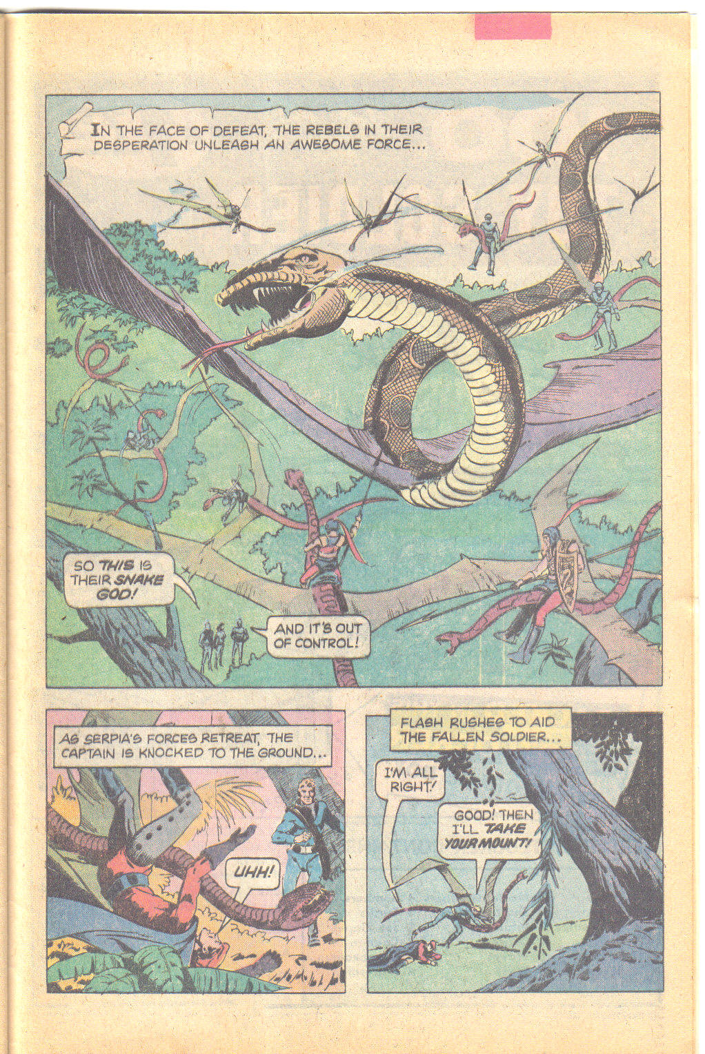 Read online Flash Gordon (1978) comic -  Issue #26 - 29