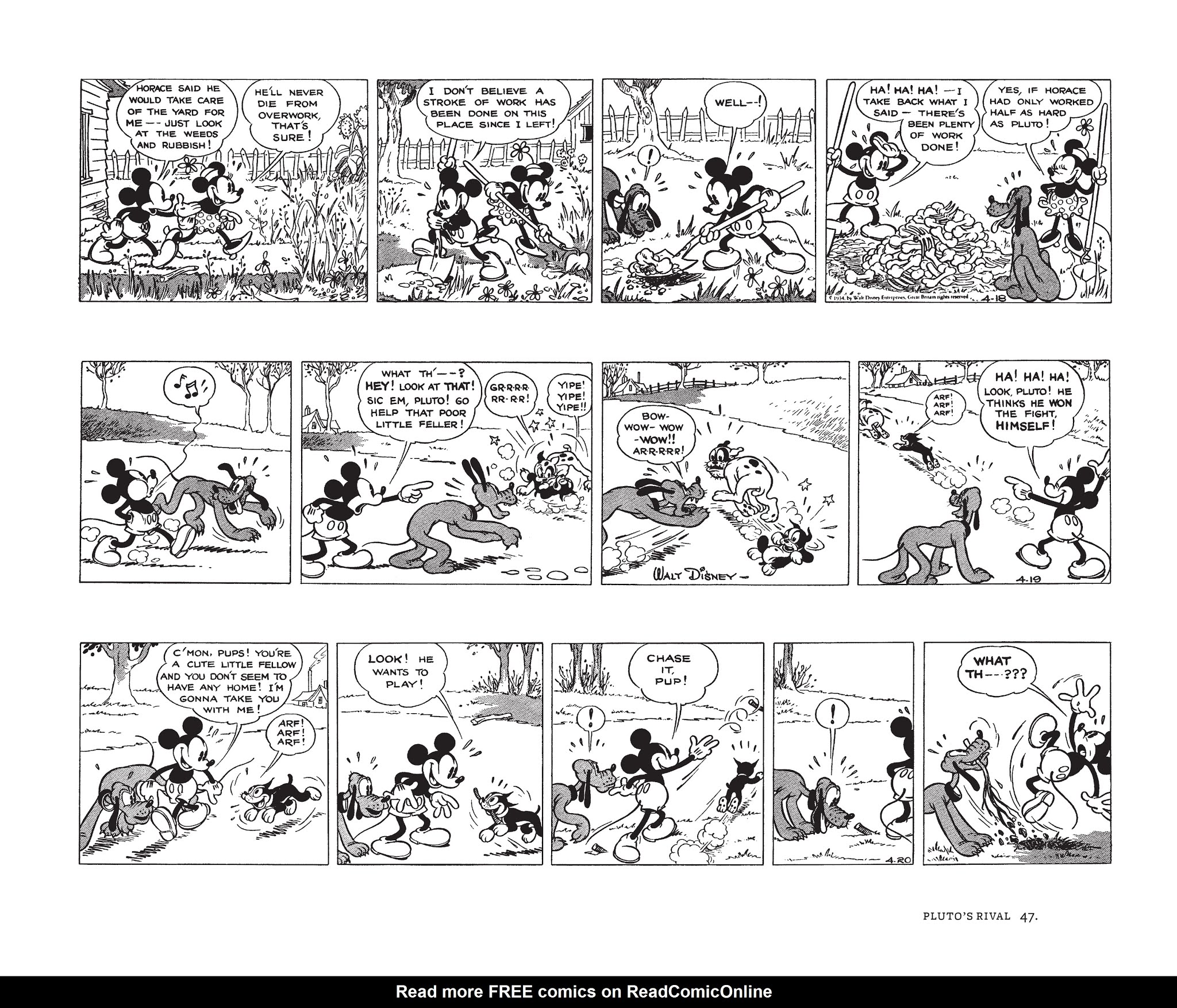 Read online Walt Disney's Mickey Mouse by Floyd Gottfredson comic -  Issue # TPB 3 (Part 1) - 47