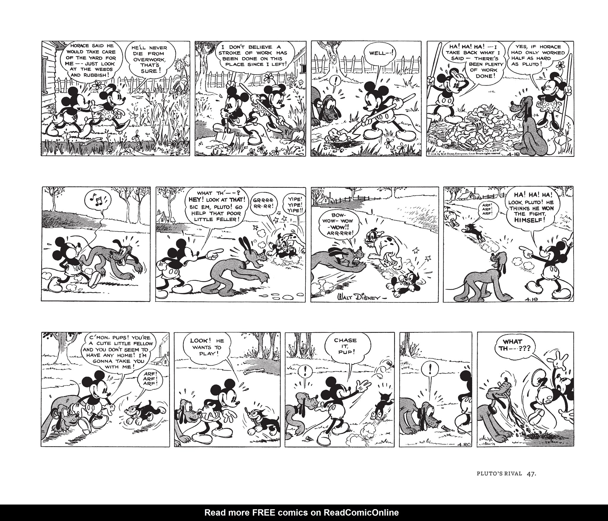 Read online Walt Disney's Mickey Mouse by Floyd Gottfredson comic -  Issue # TPB 3 (Part 1) - 47