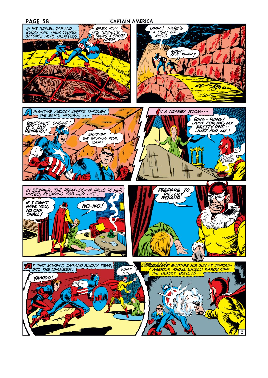 Read online Captain America Comics comic -  Issue #11 - 59
