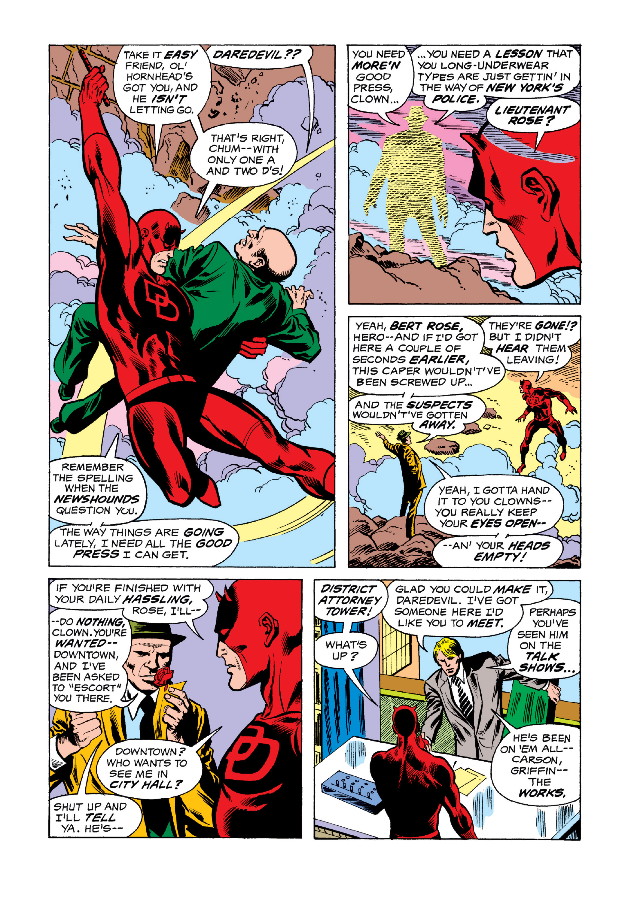Read online Marvel Masterworks: Daredevil comic -  Issue # TPB 13 (Part 1) - 16