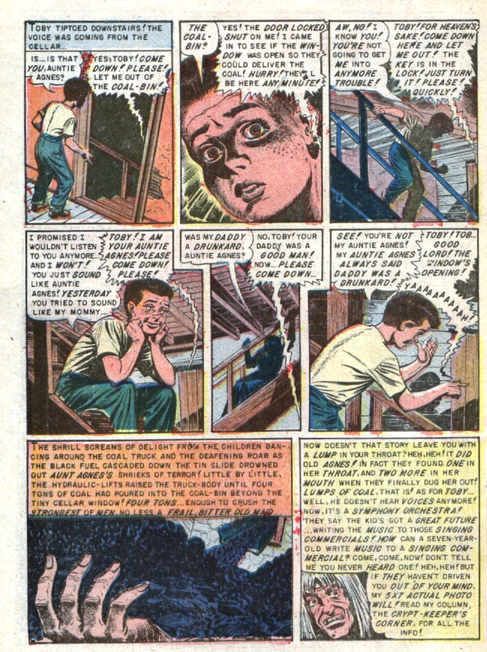 Read online Tales From The Crypt (1950) comic -  Issue #30 - 25