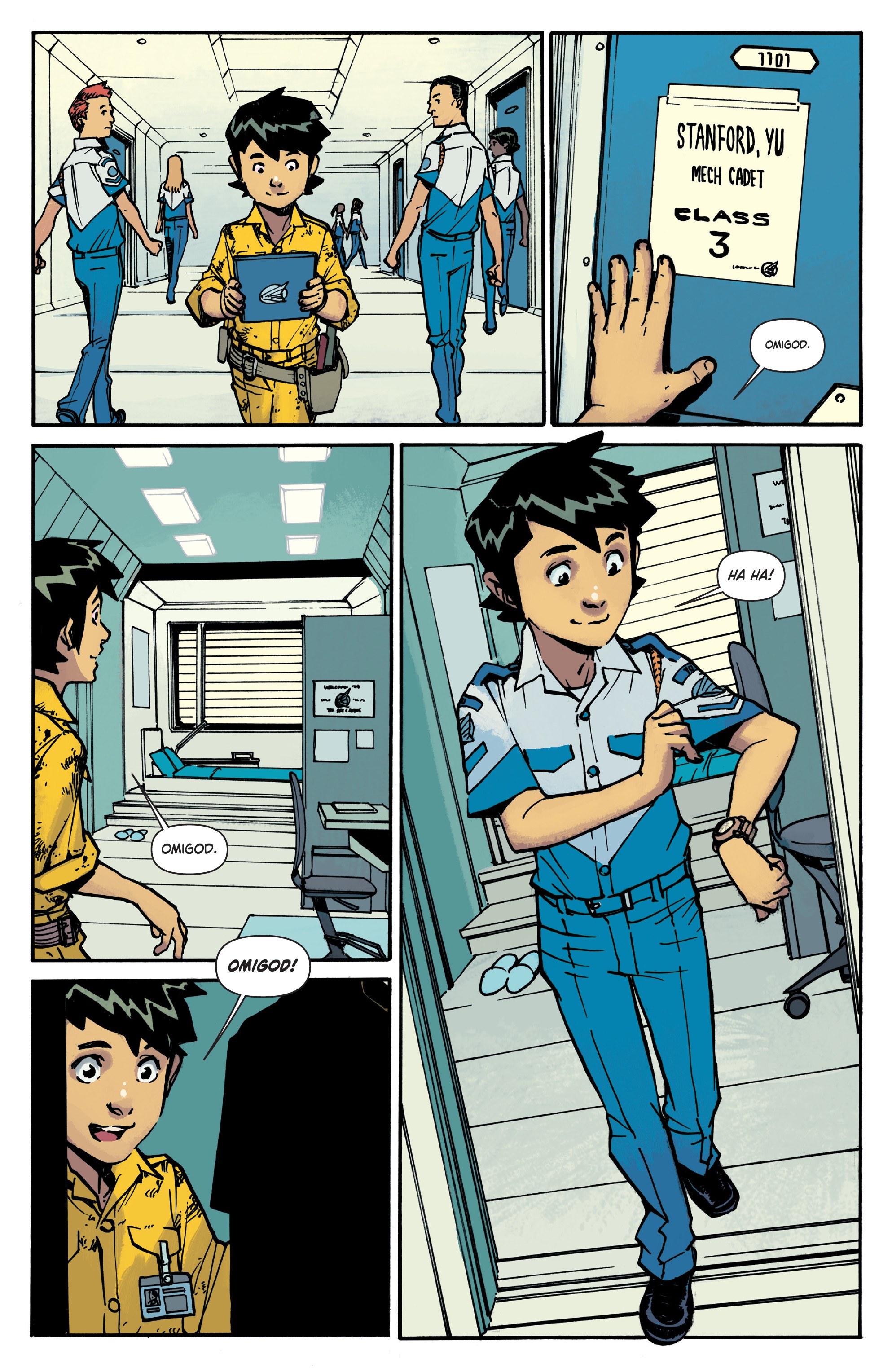 Read online Mech Cadet Yu comic -  Issue # _TPB 1 - 37