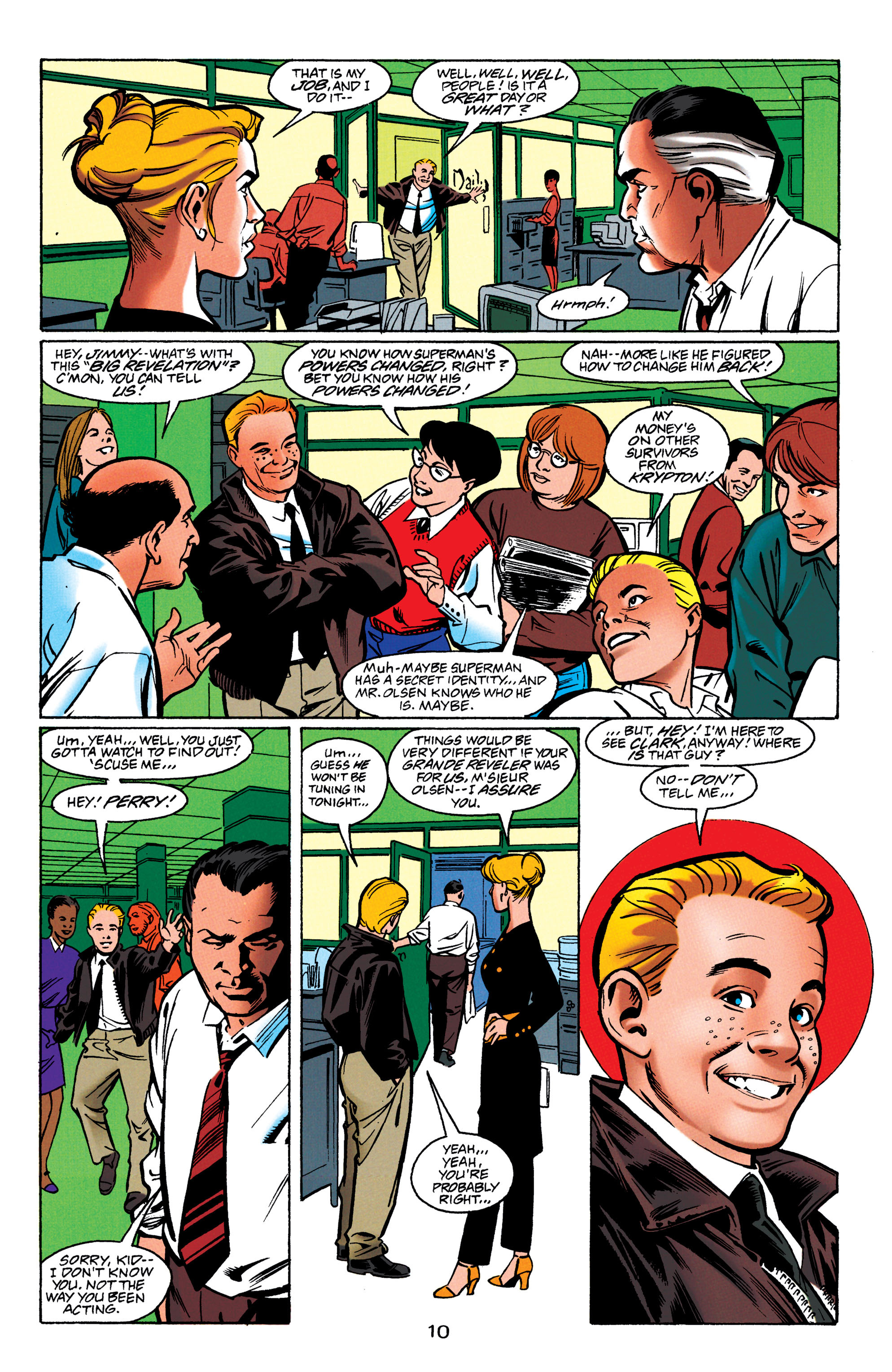 Read online Adventures of Superman (1987) comic -  Issue #550 - 11