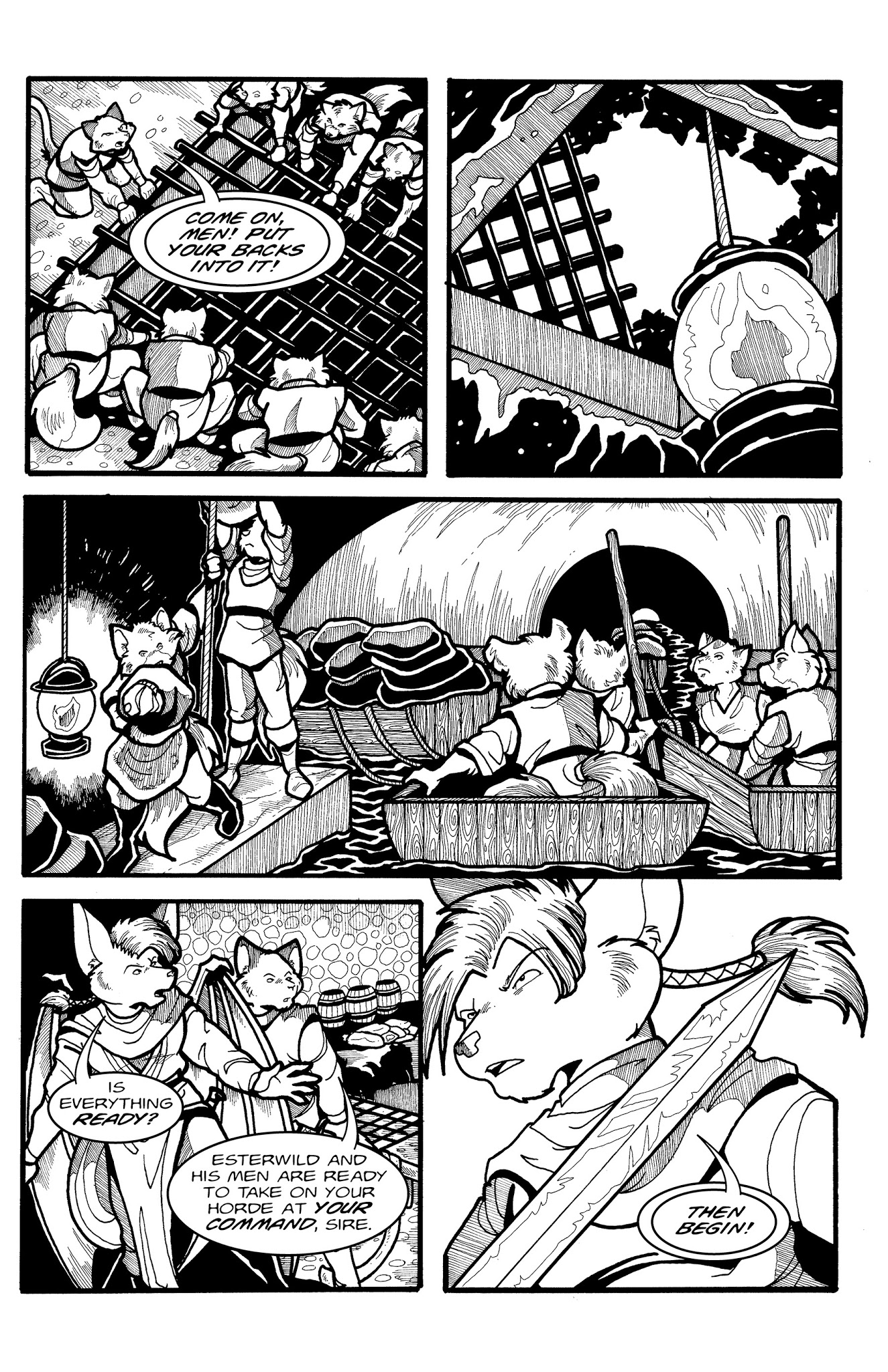 Read online Tall Tails: The Peacekeepers comic -  Issue #3 - 6