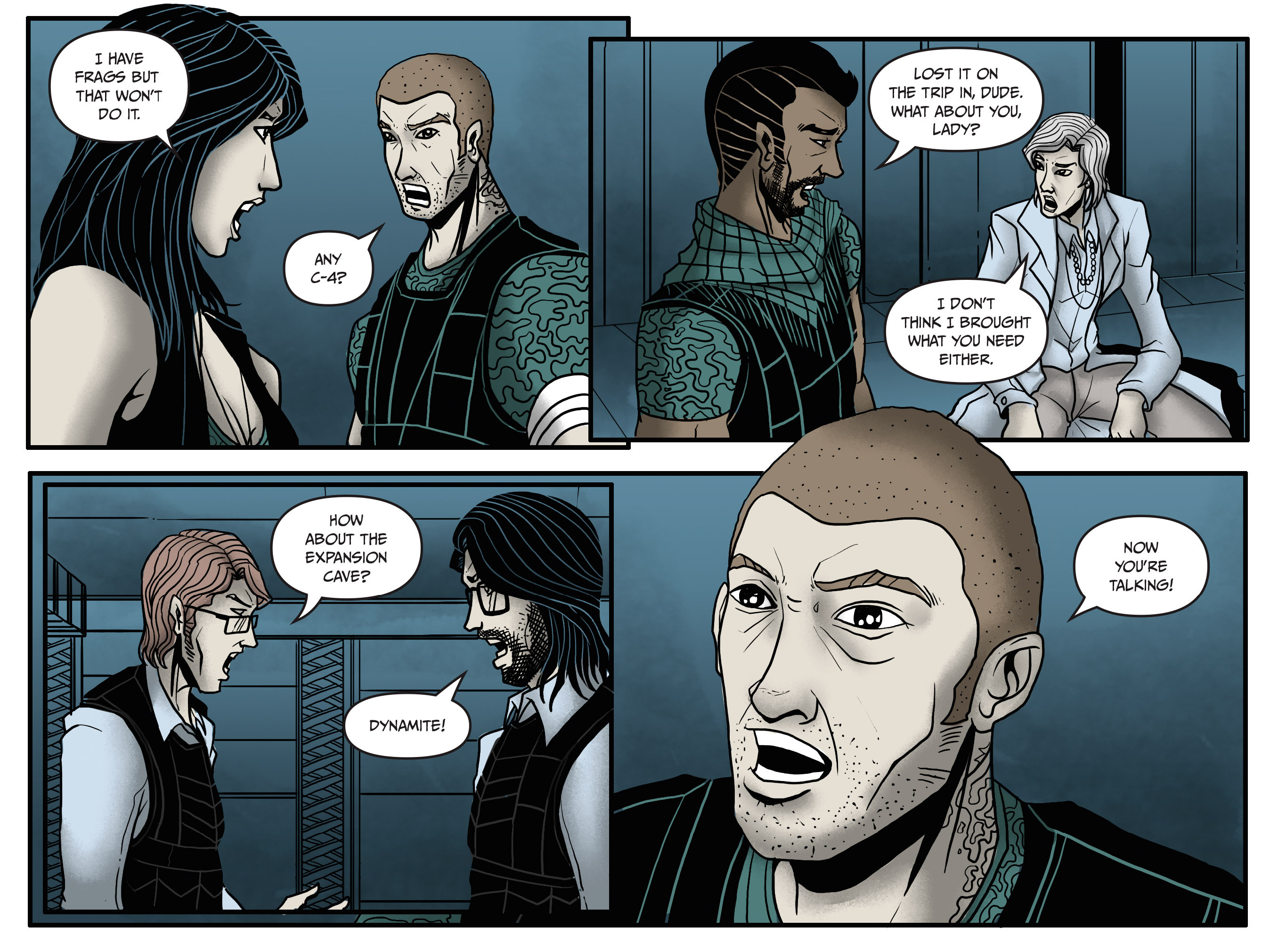 Read online CHARGE comic -  Issue #4 - 24