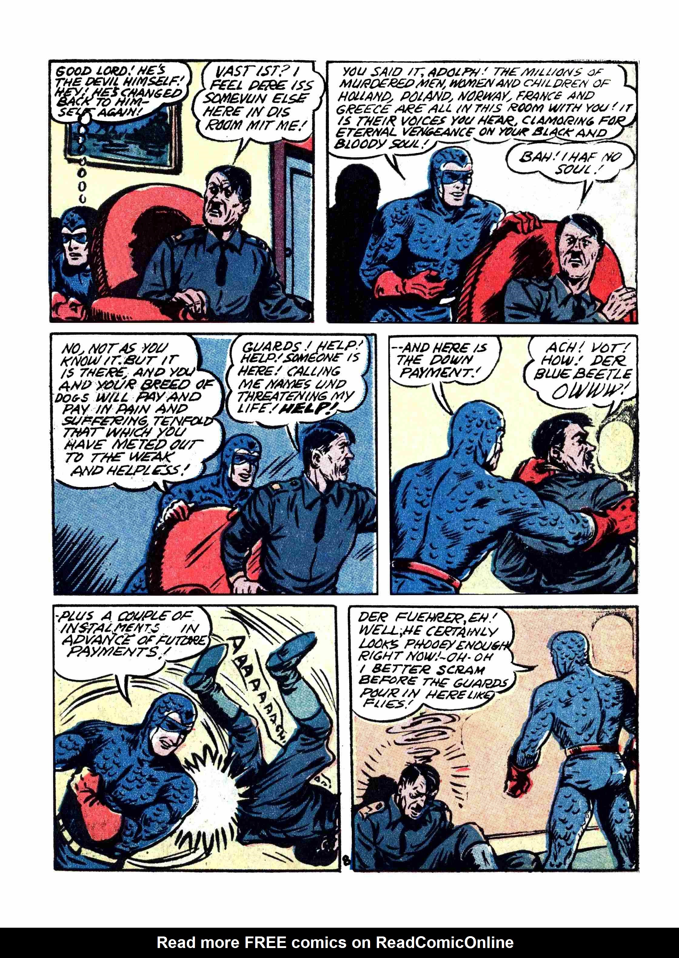 Read online The Blue Beetle comic -  Issue #22 - 11