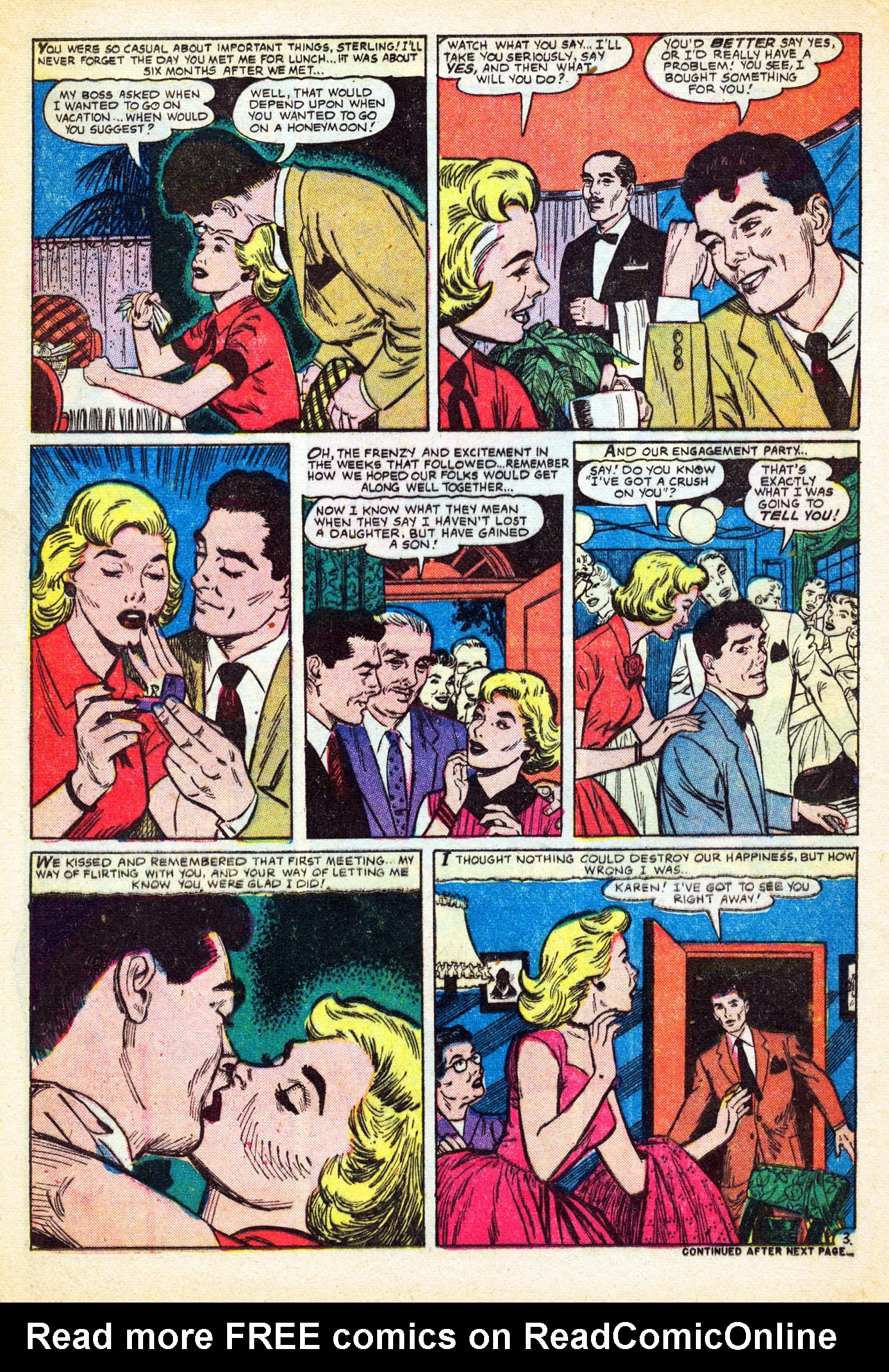 Read online Love Romances comic -  Issue #69 - 12