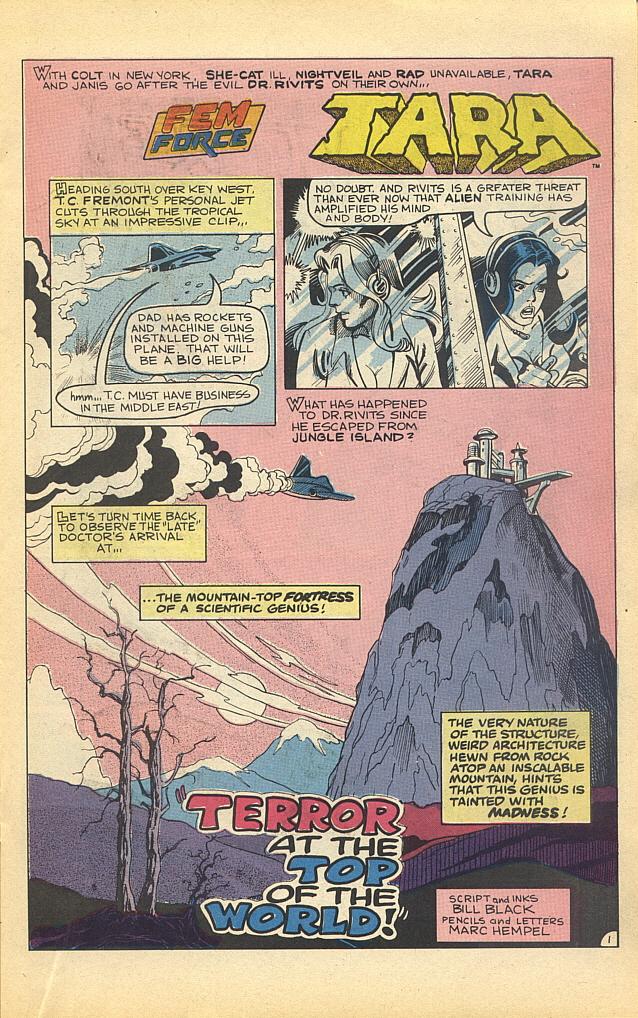 Read online Femforce comic -  Issue #12 - 15