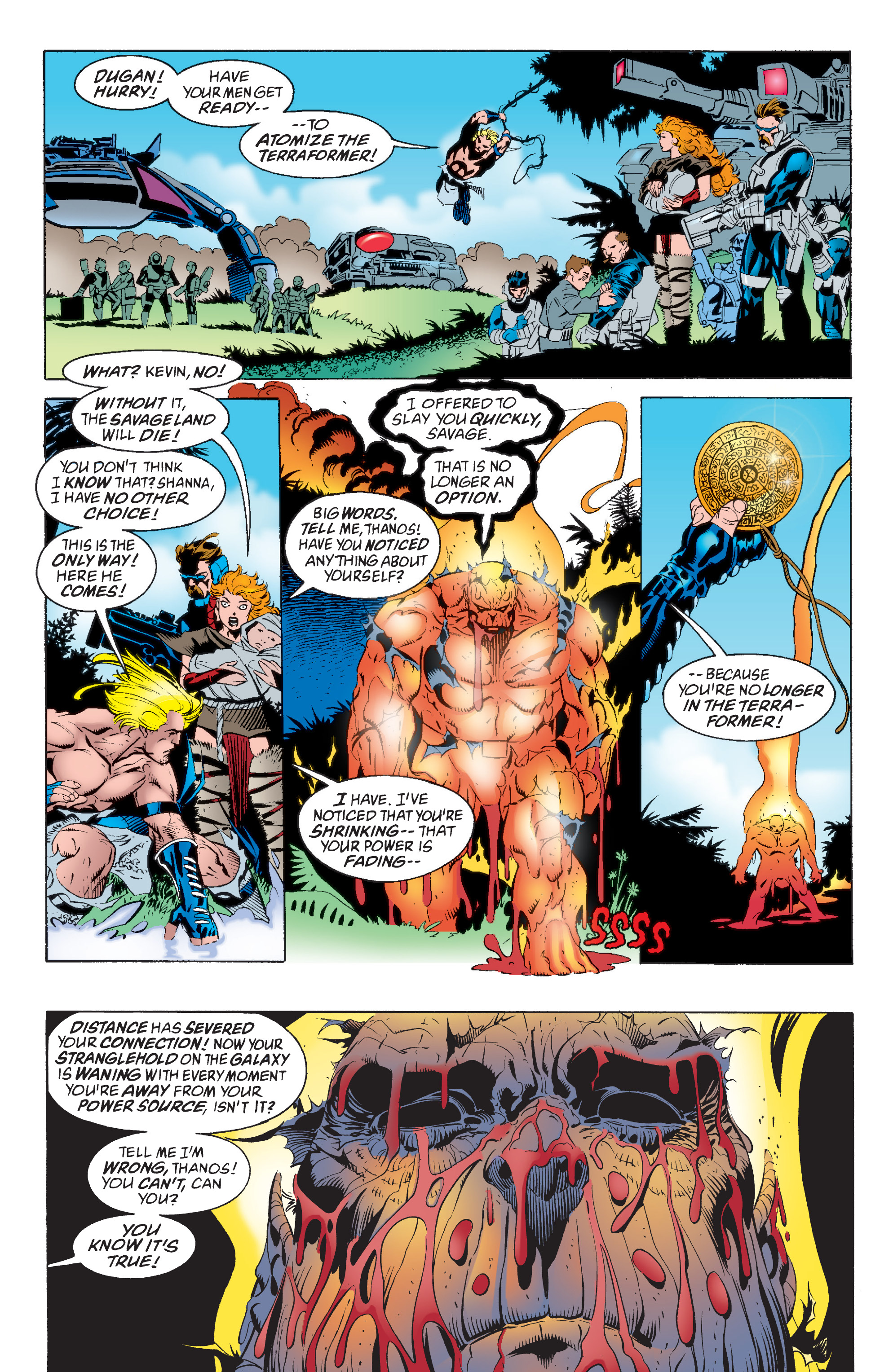 Read online Marvel-Verse: Thanos comic -  Issue # TPB - 111