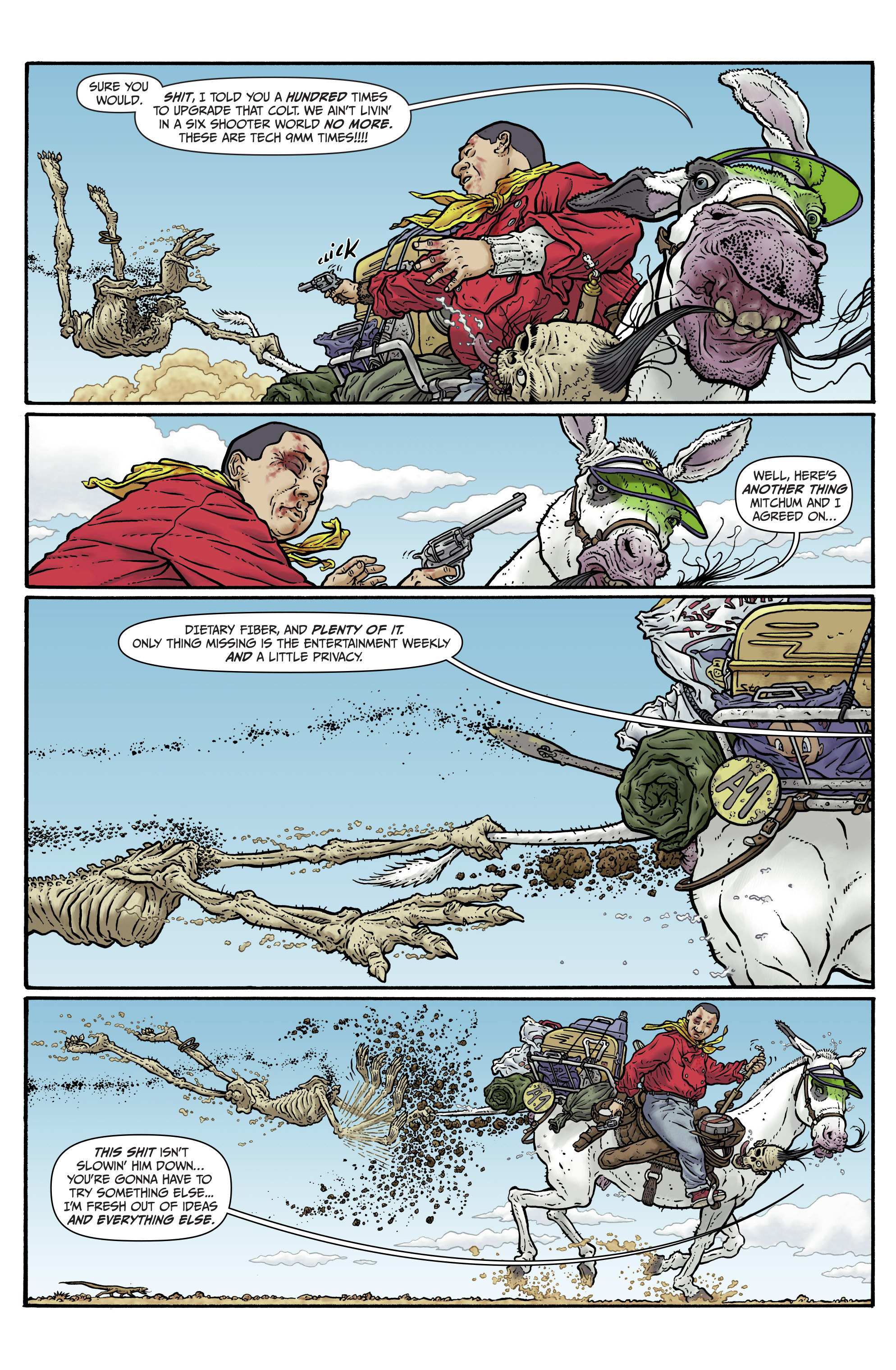 Read online Shaolin Cowboy comic -  Issue #4 - 16