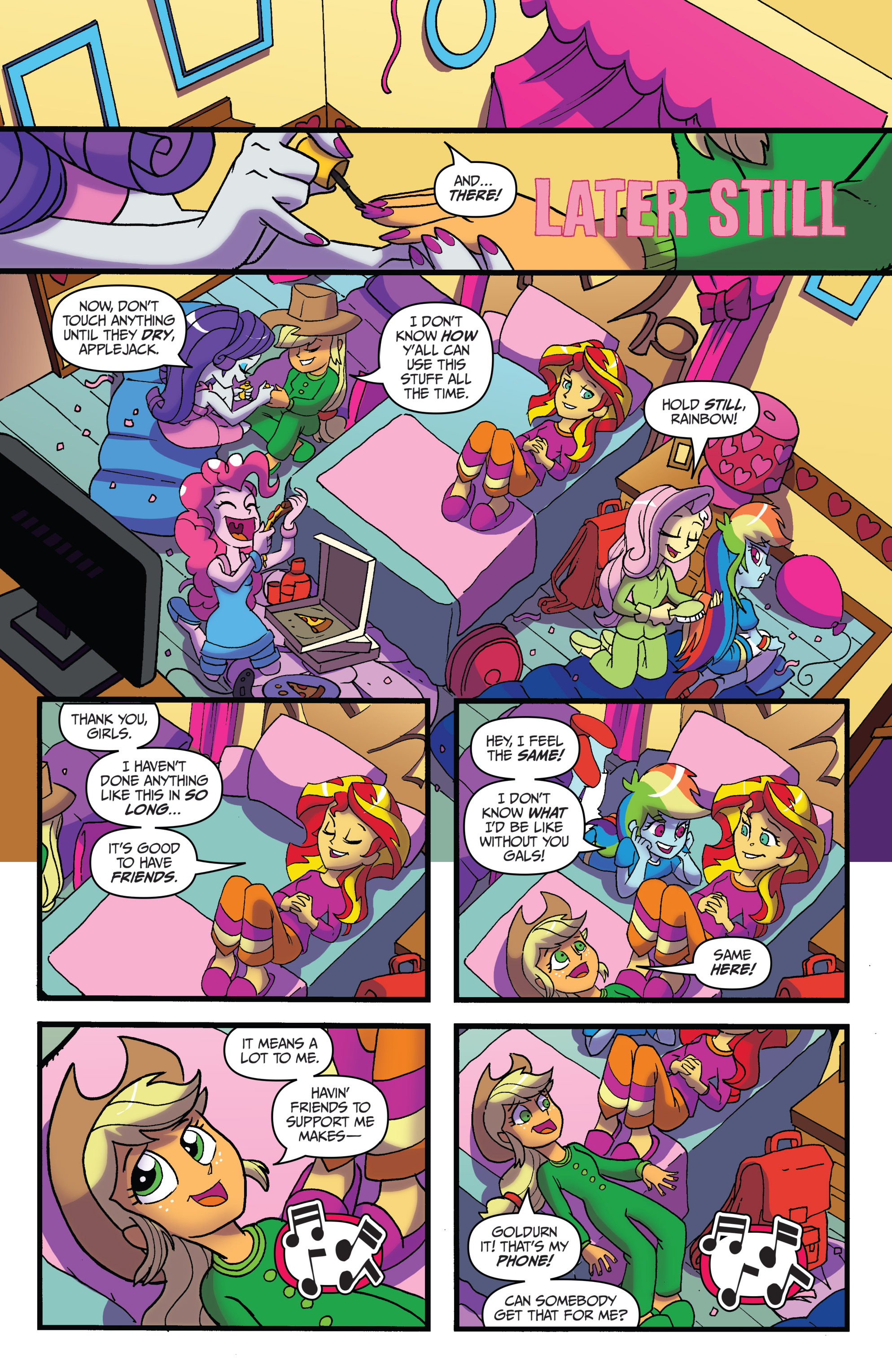Read online My Little Pony: Equestria Girls Holiday Special 2014 comic -  Issue # Full - 13