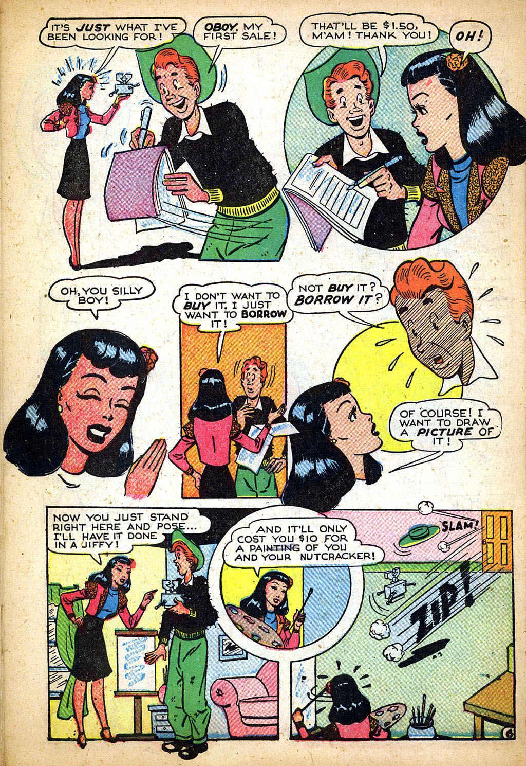 Read online Willie Comics (1946) comic -  Issue #7 - 46