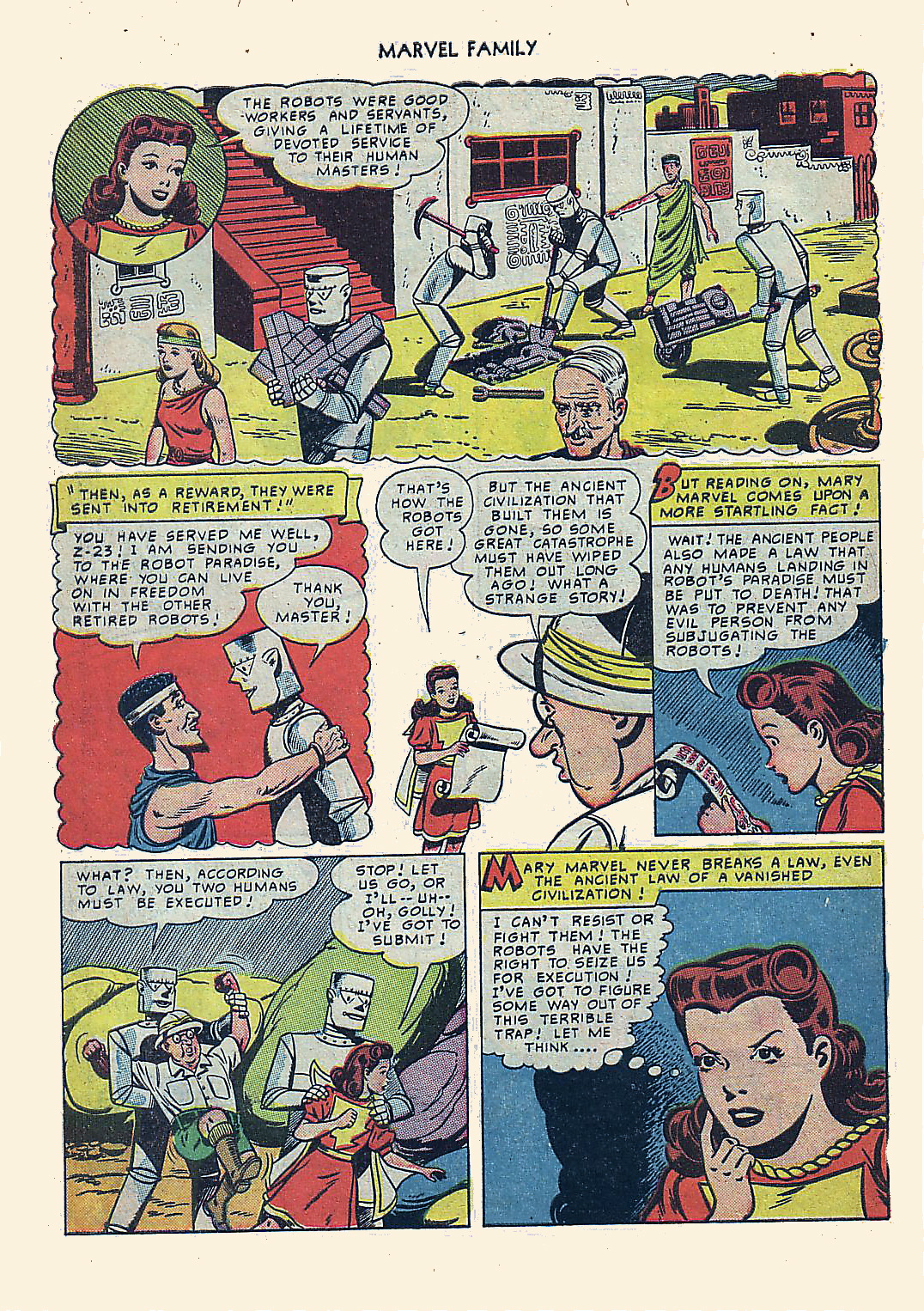 Read online The Marvel Family comic -  Issue #46 - 22