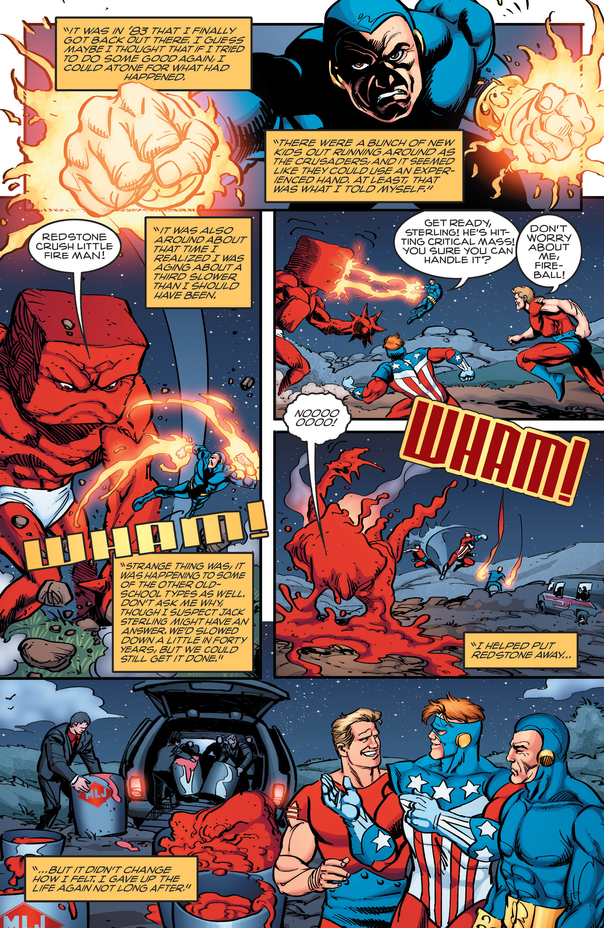 Read online The Mighty Crusaders: The Lost Crusade comic -  Issue # Full - 19