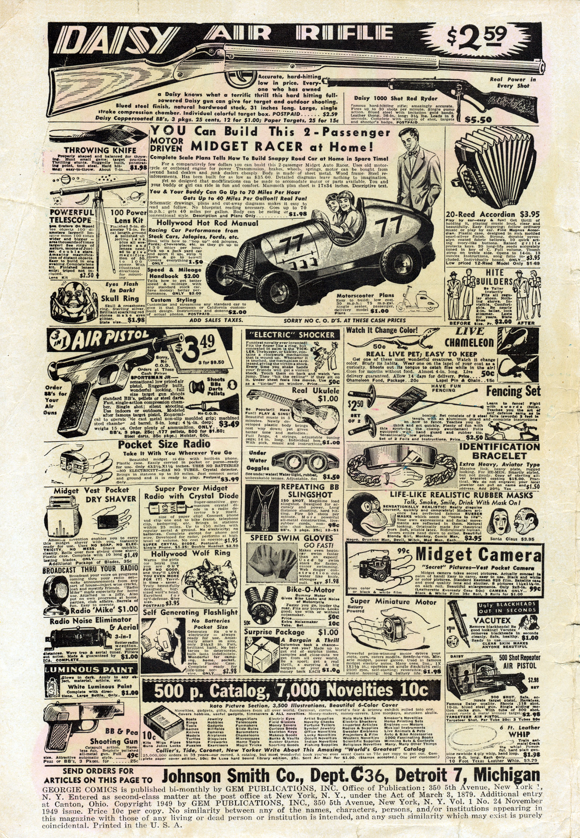 Read online Georgie Comics (1949) comic -  Issue #24 - 2