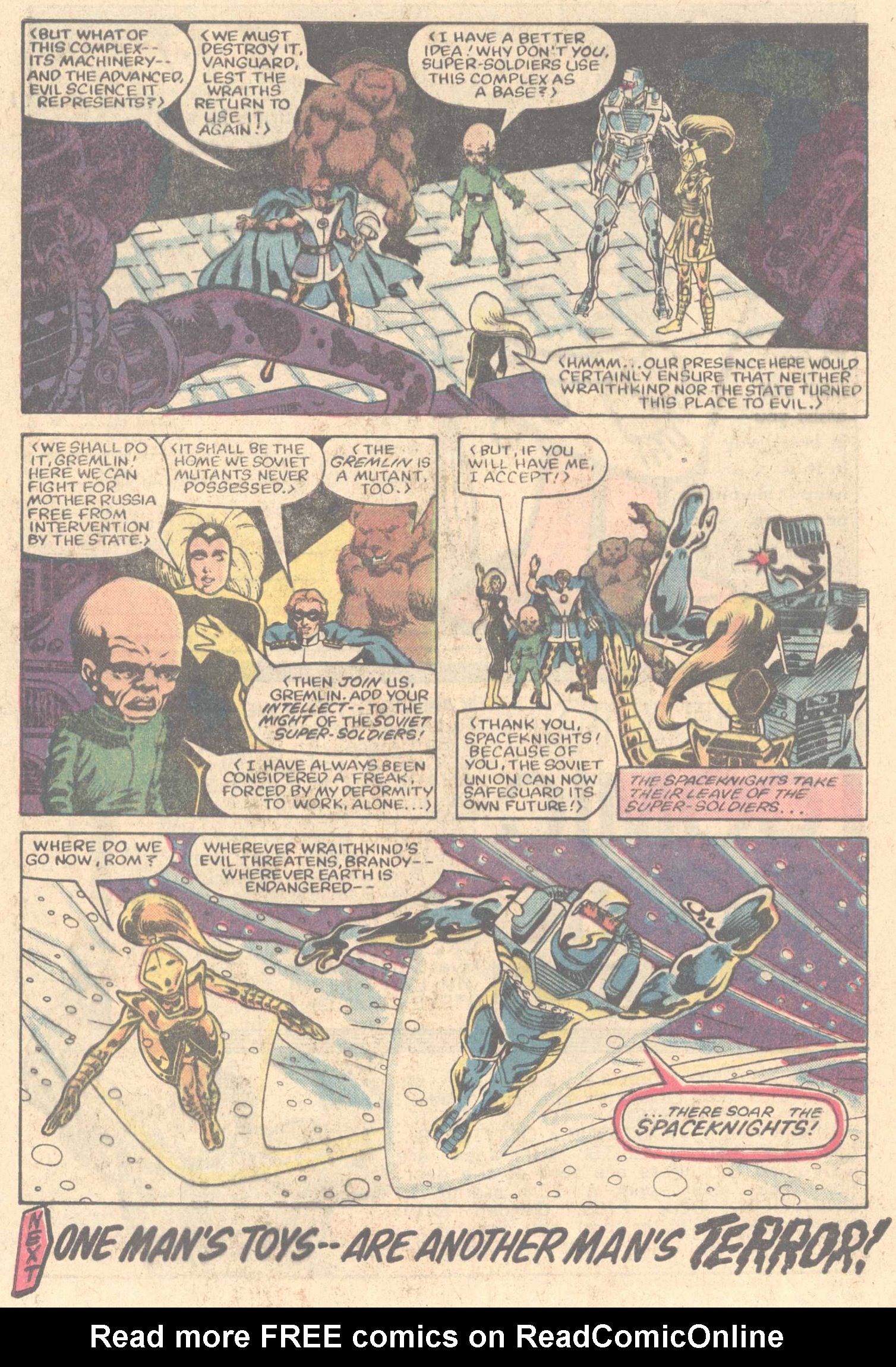 Read online ROM (1979) comic -  Issue #46 - 31