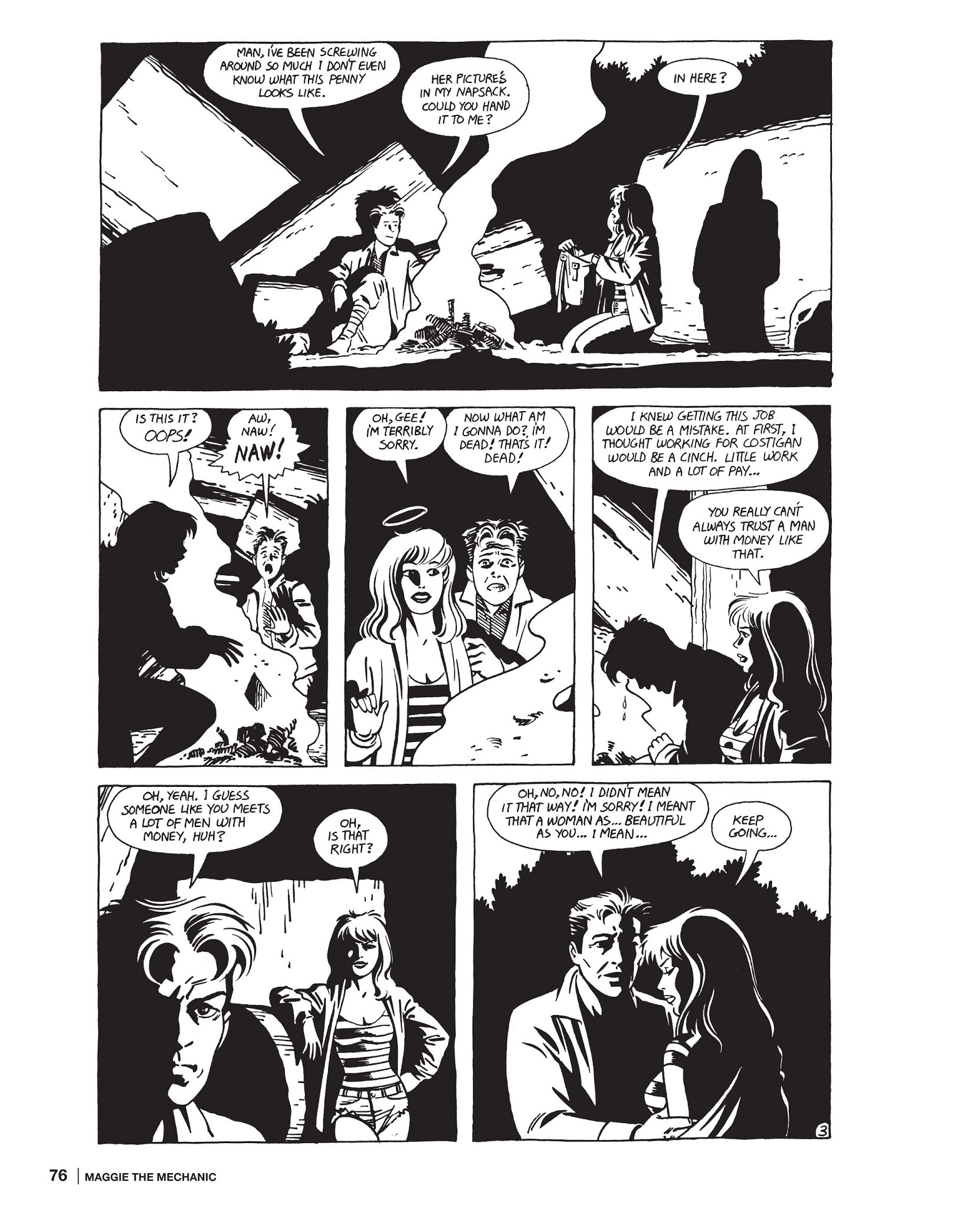 Read online Maggie the Mechanic: The Love & Rockets Library - Locas comic -  Issue # TPB (Part 1) - 76