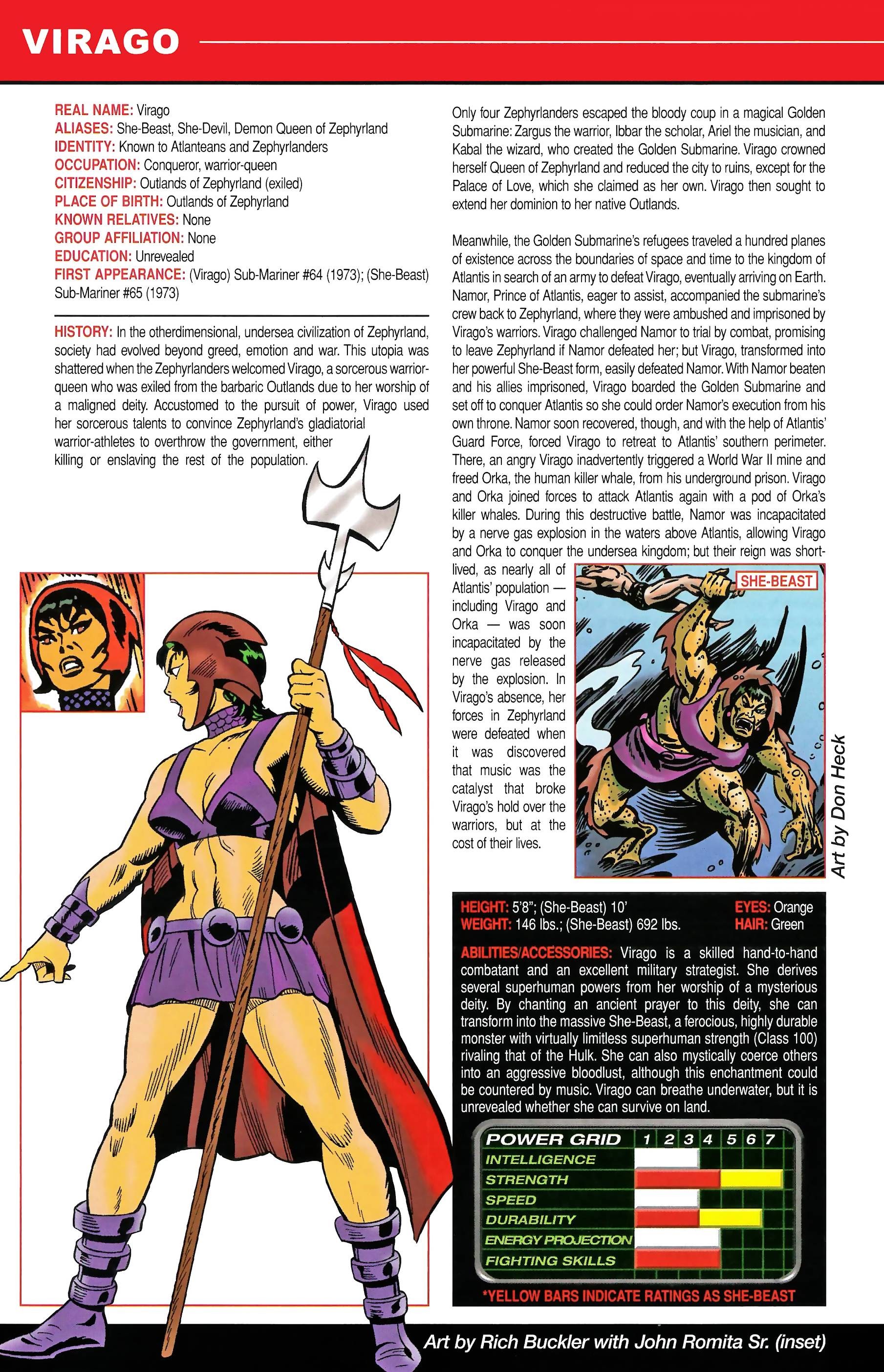 Read online Official Handbook of the Marvel Universe A to Z comic -  Issue # TPB 12 (Part 2) - 130
