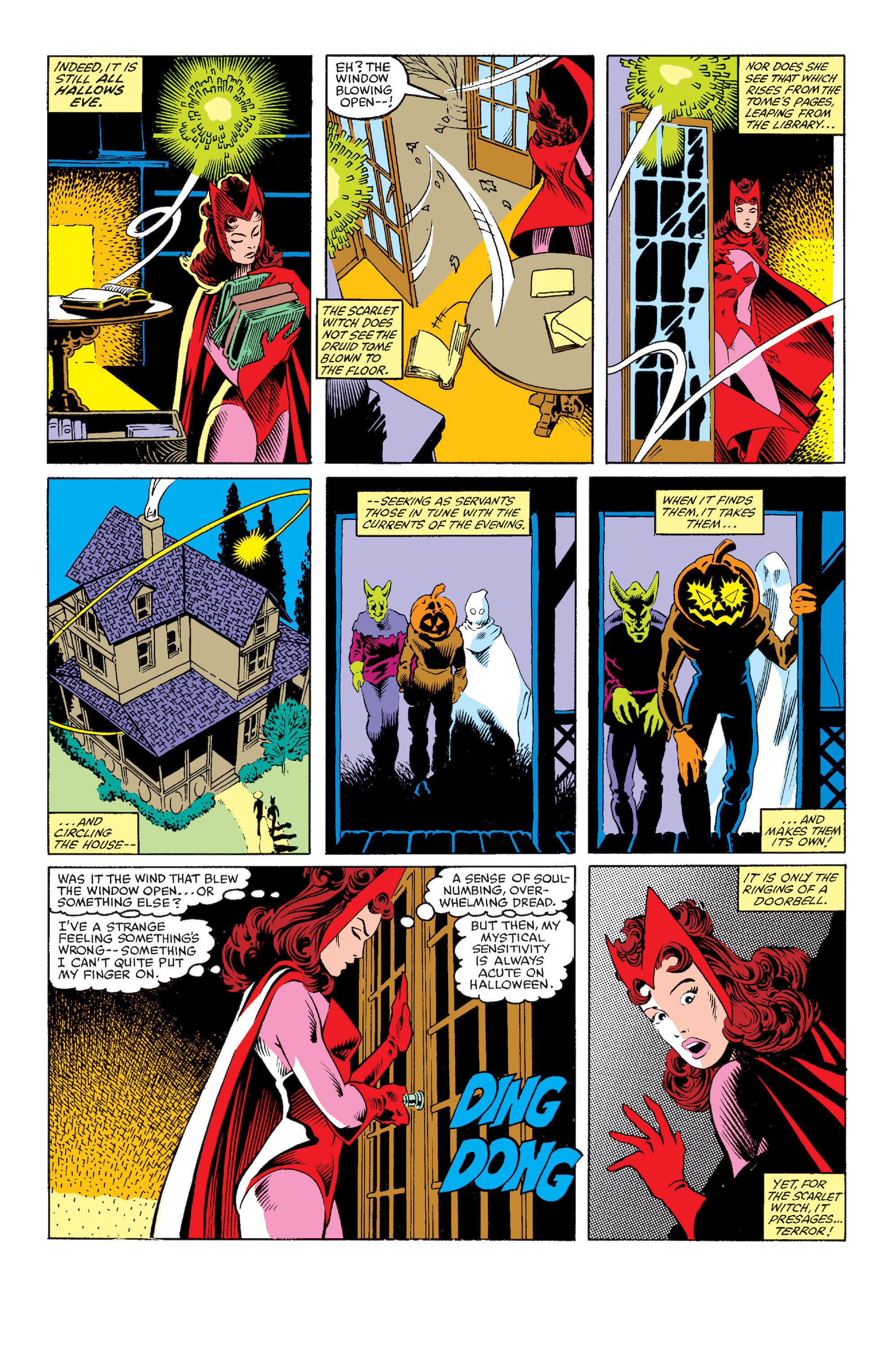 Read online The Vision and the Scarlet Witch (1982) comic -  Issue #1 - 9