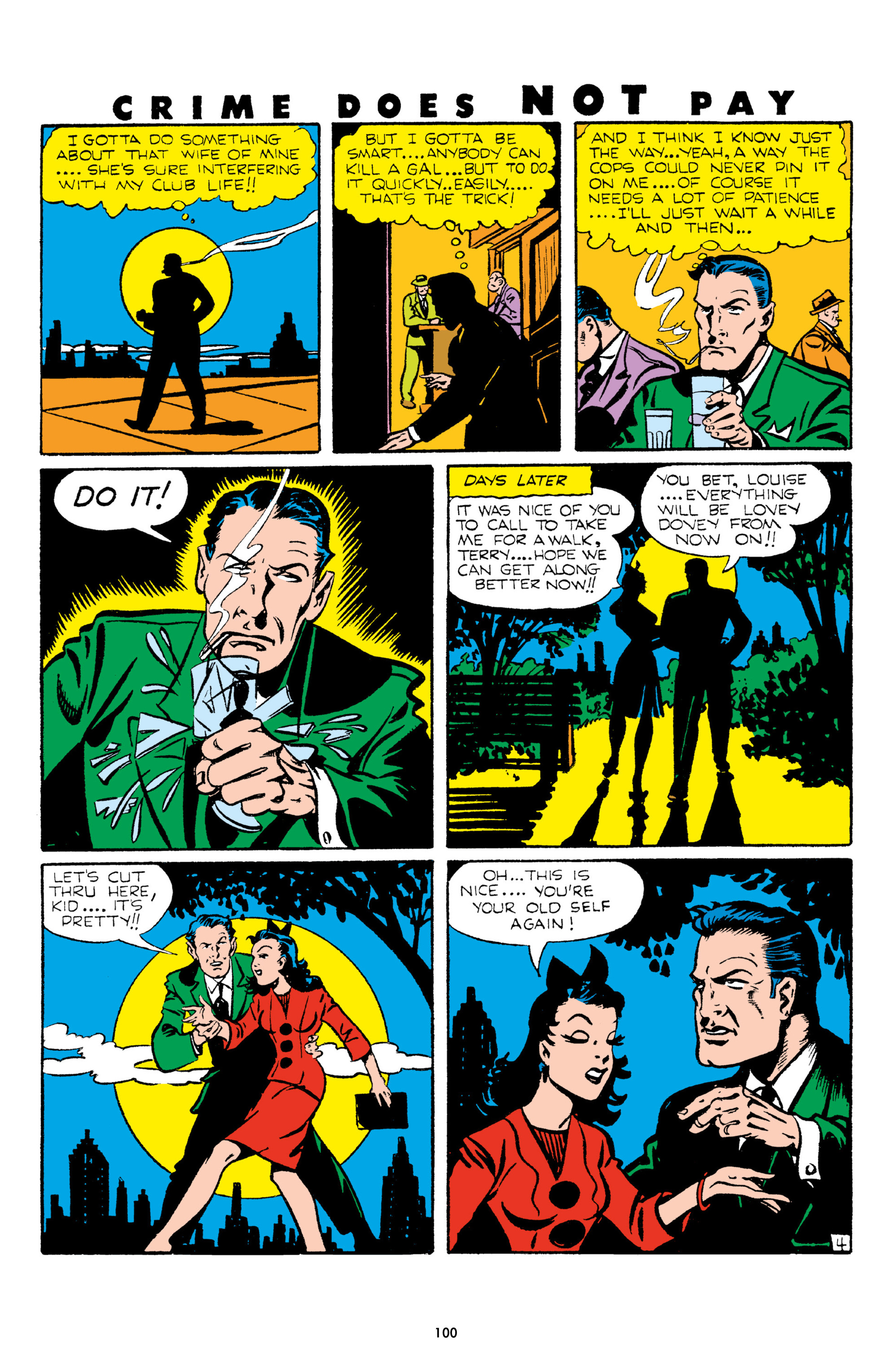 Read online Crime Does Not Pay Archives comic -  Issue # TPB 5 (Part 1) - 100