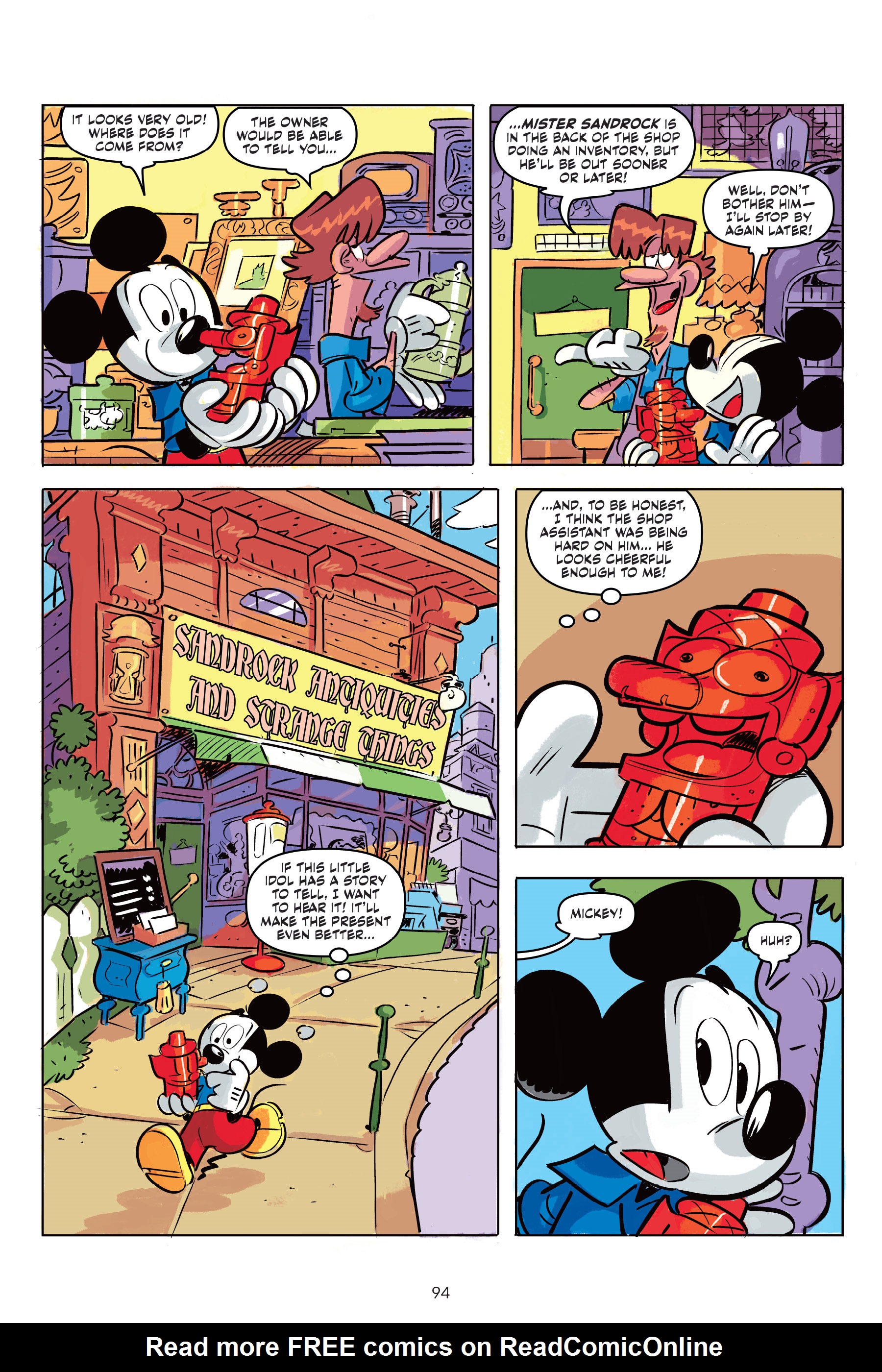 Read online Mickey Mouse: The Quest For the Missing Memories comic -  Issue # TPB (Part 1) - 95