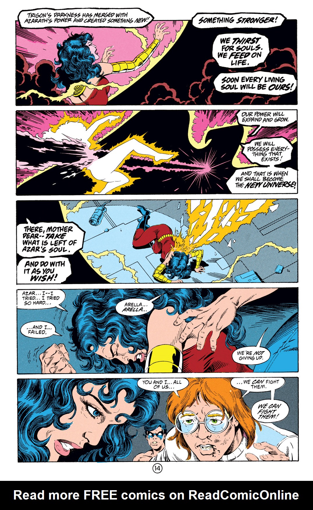 Read online The New Titans (1988) comic -  Issue #84 - 14