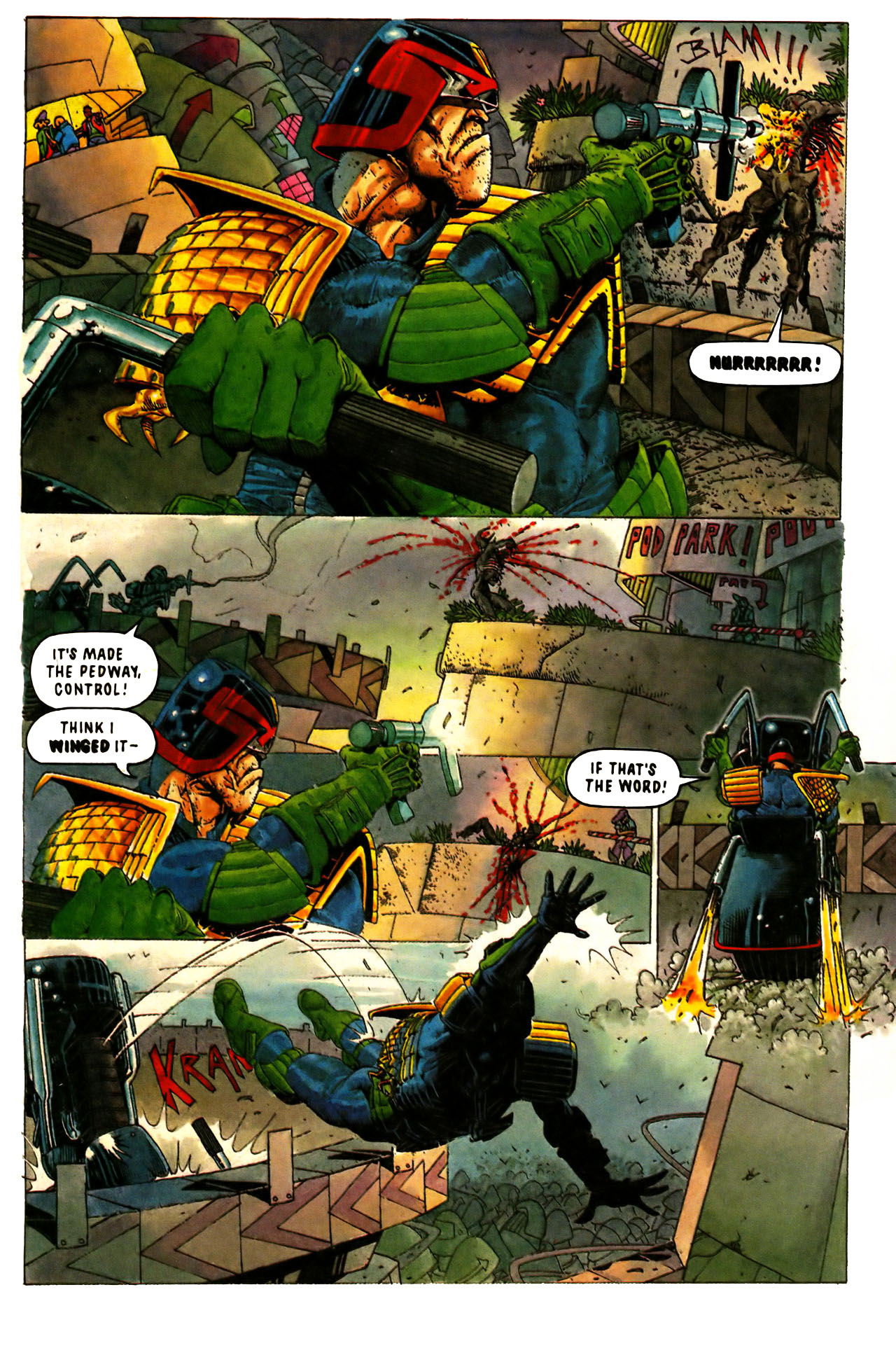 Read online Judge Dredd: The Megazine comic -  Issue #7 - 10