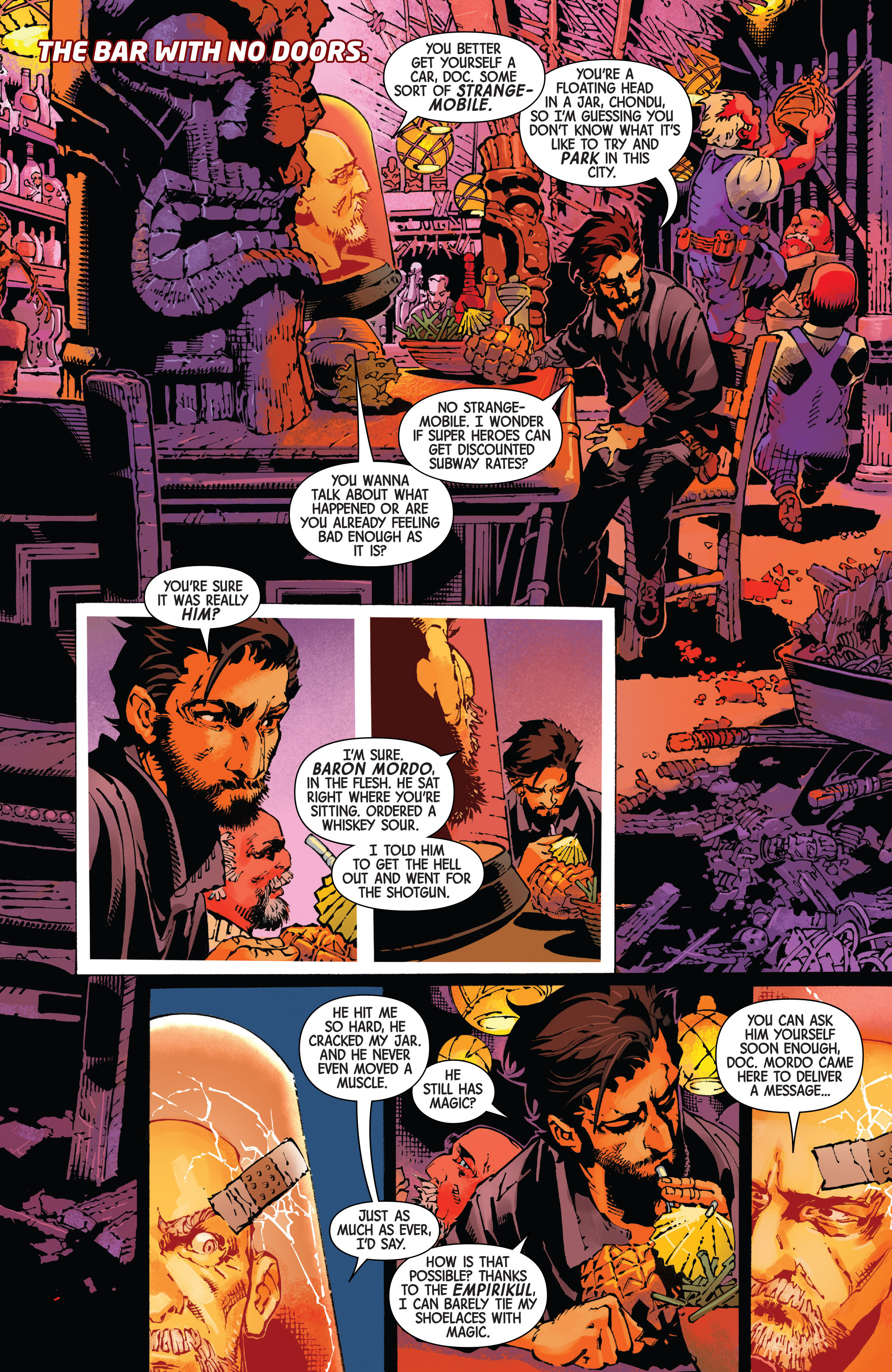 Read online Doctor Strange (2015) comic -  Issue #12 - 10