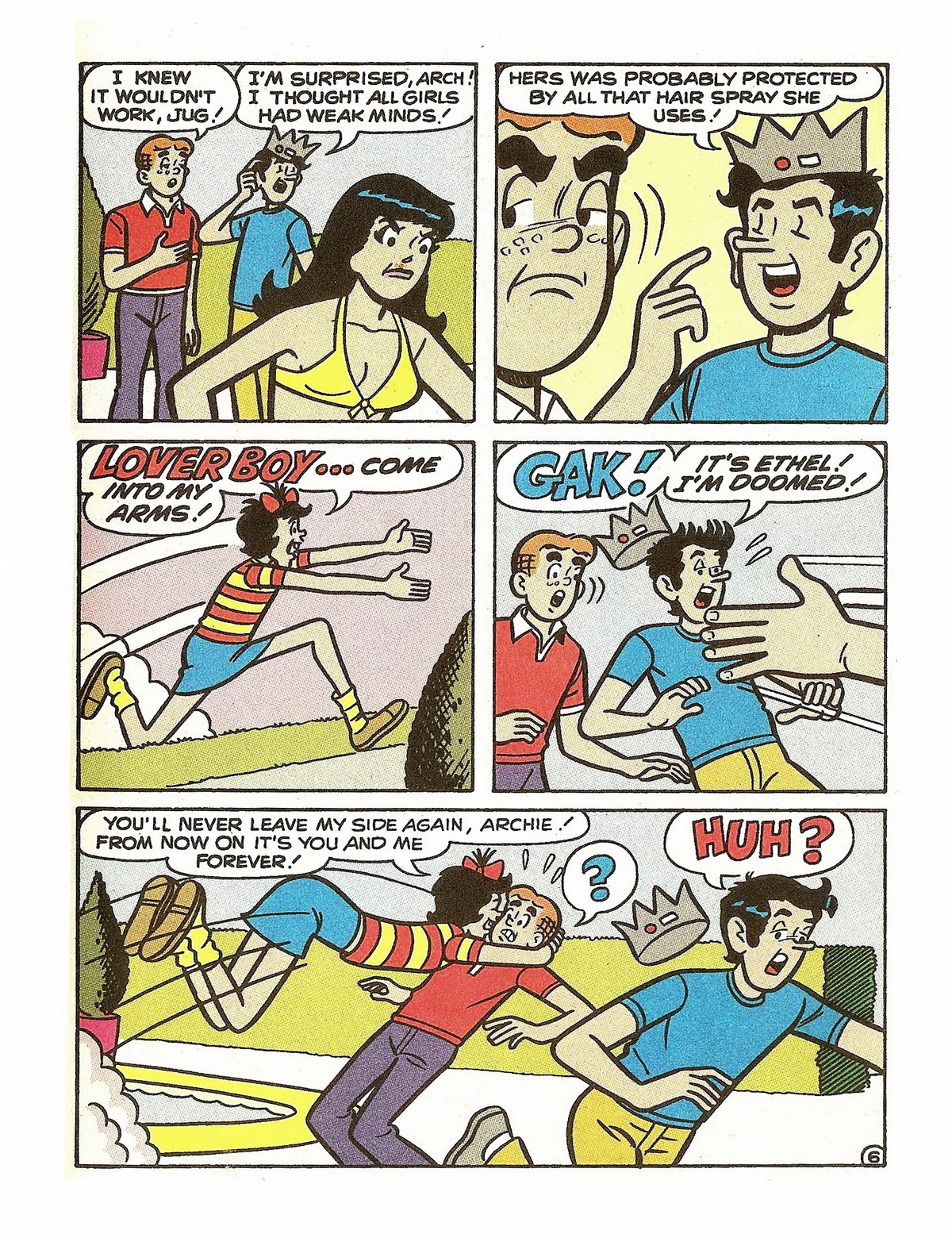 Read online Jughead's Double Digest Magazine comic -  Issue #69 - 168