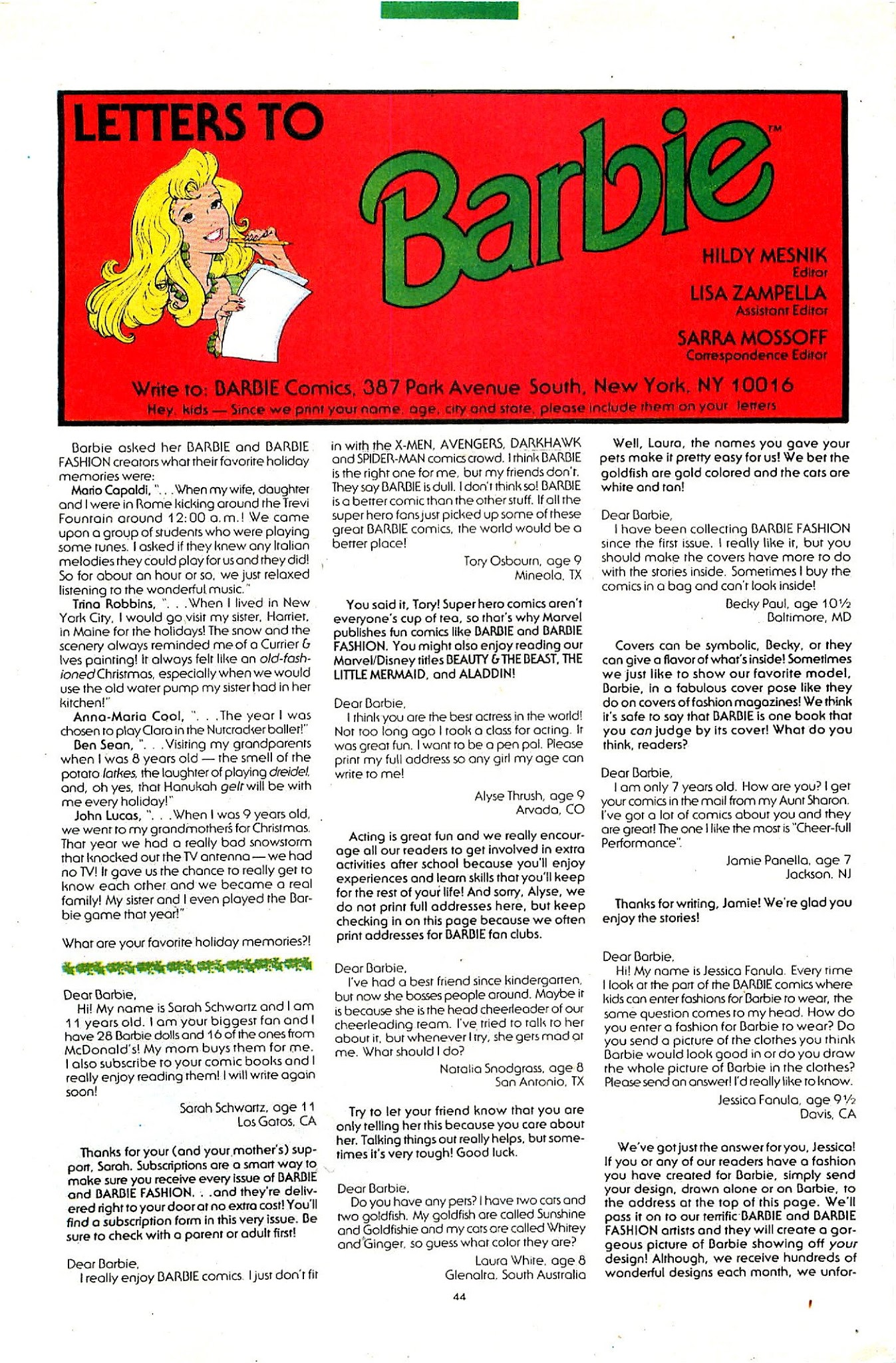 Read online Barbie comic -  Issue #50 - 46