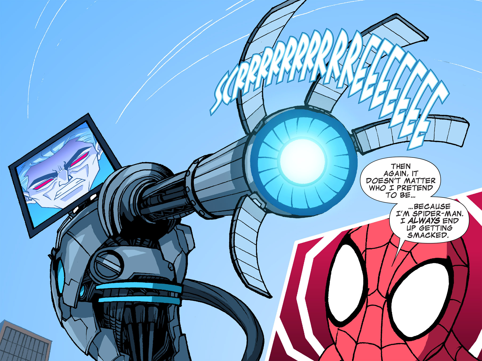 Read online Ultimate Spider-Man (Infinite Comics) (2015) comic -  Issue #6 - 21