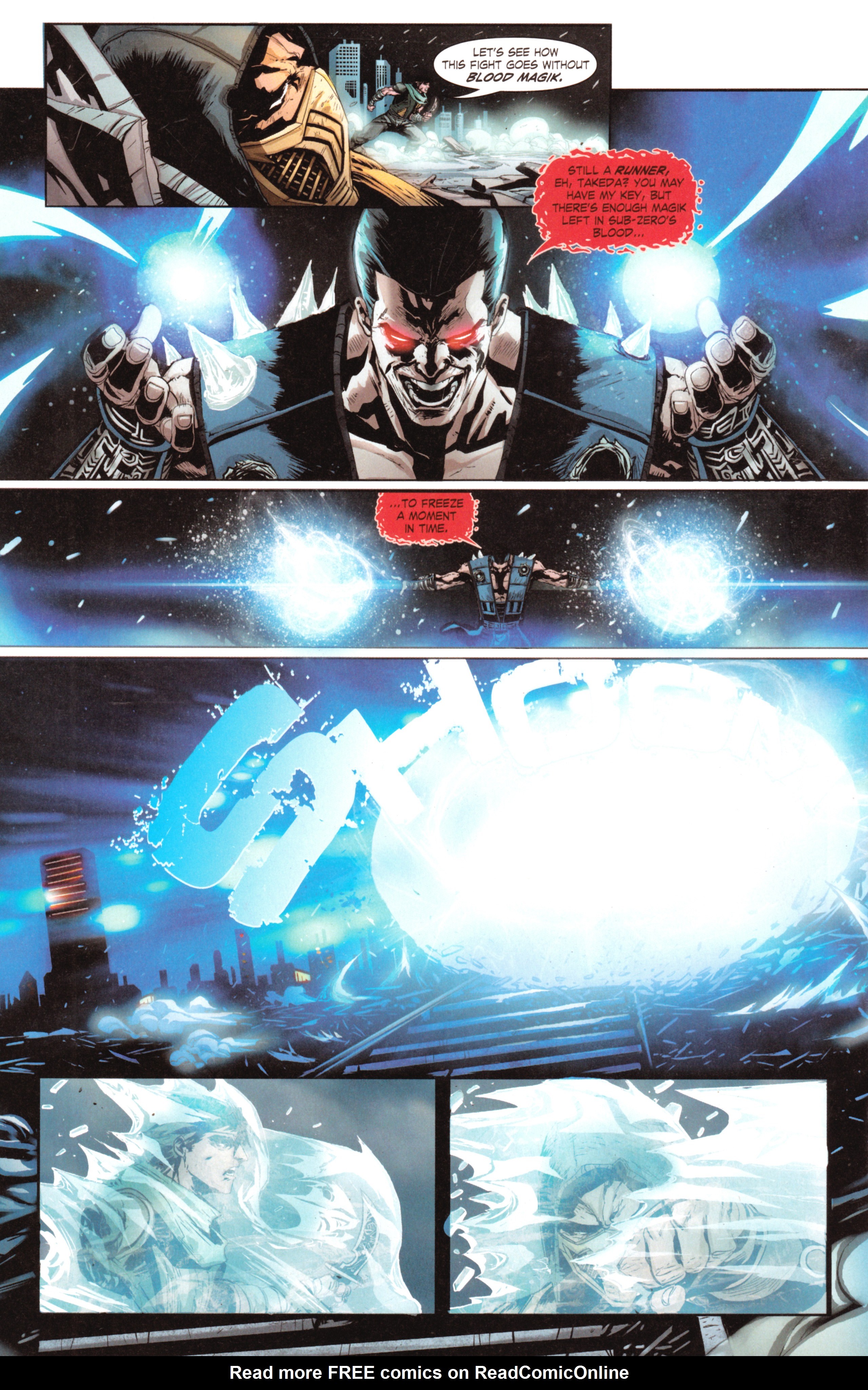 Read online Mortal Kombat X [II] comic -  Issue #5 - 22