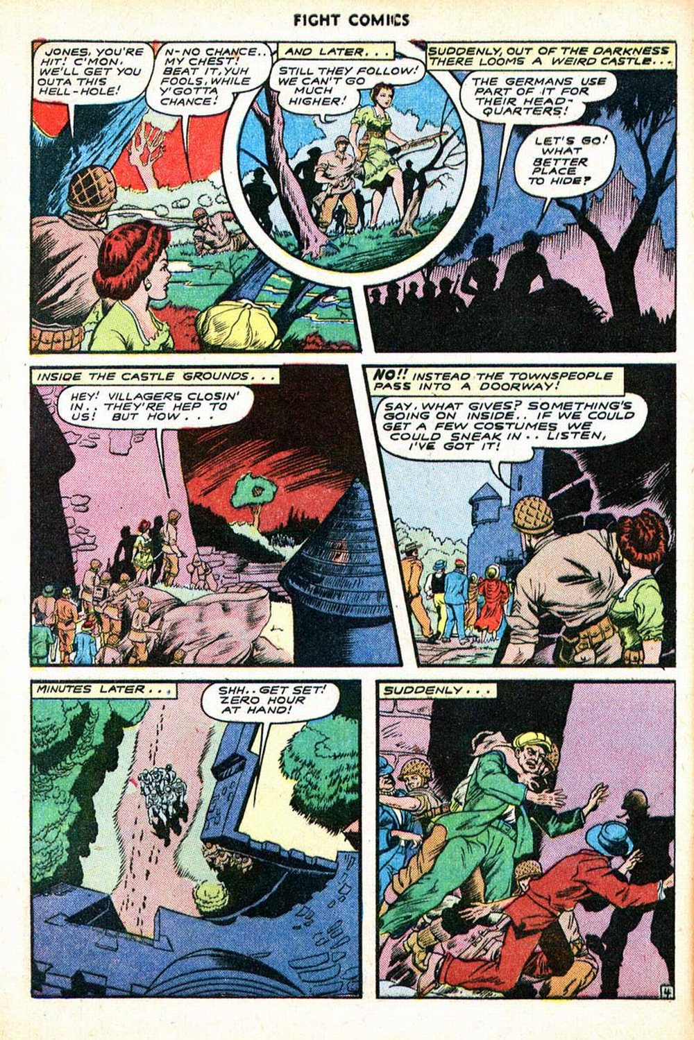 Read online Fight Comics comic -  Issue #36 - 6