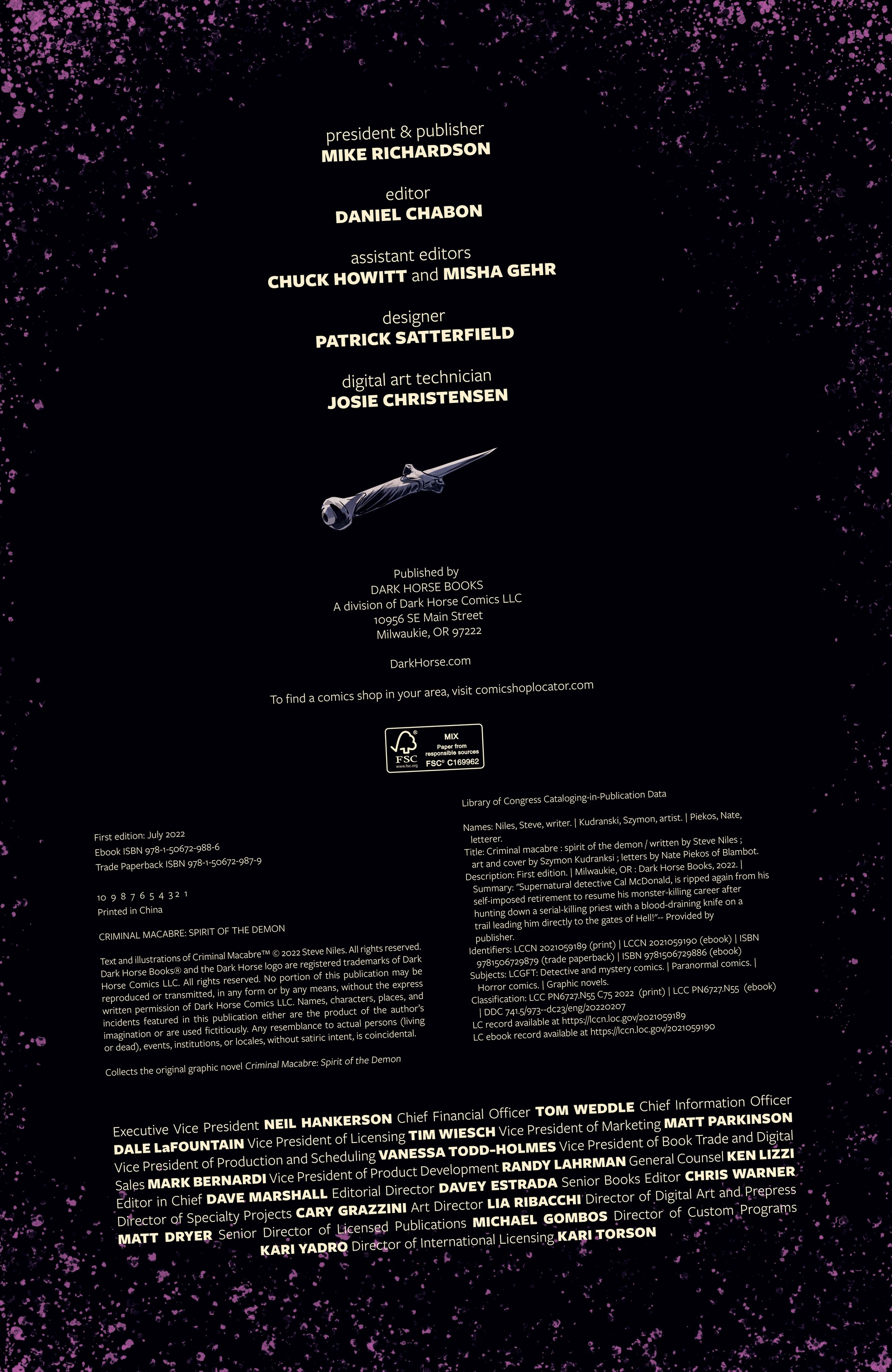 Read online Criminal Macabre: Spirit of the Demon comic -  Issue # Full - 5