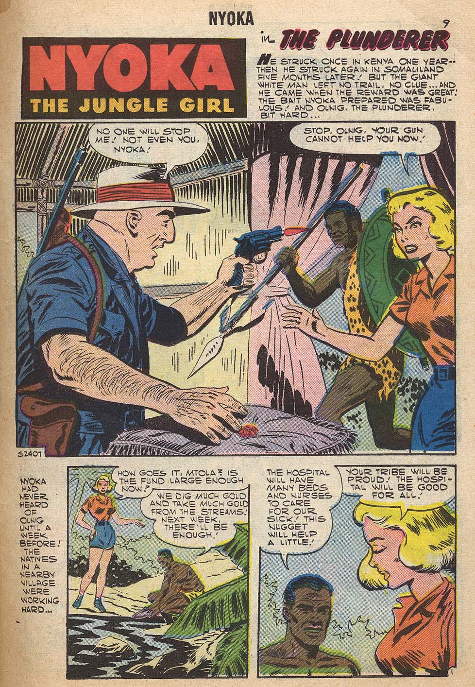 Read online Nyoka the Jungle Girl (1955) comic -  Issue #22 - 11