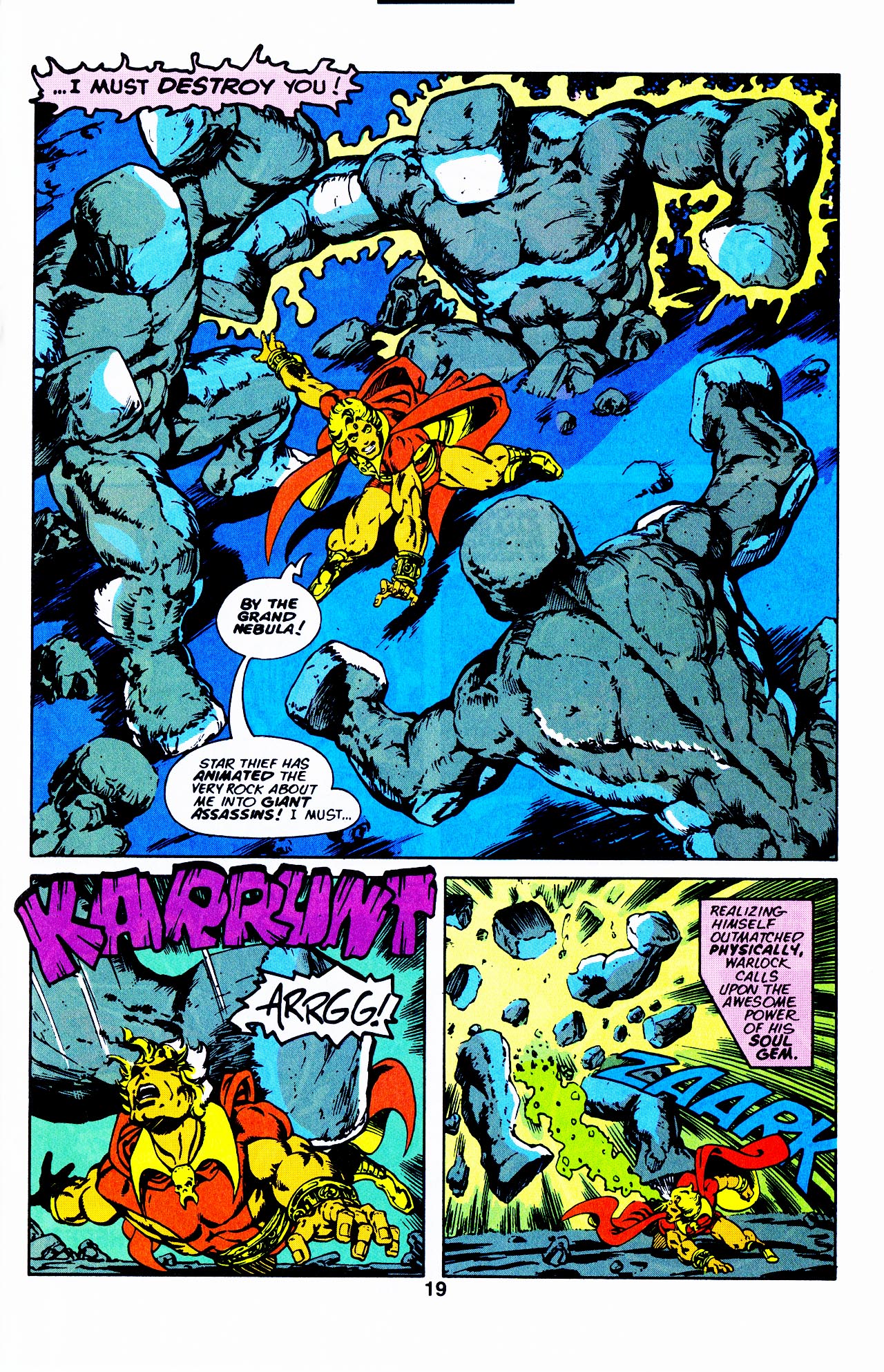 Read online Warlock (1992) comic -  Issue #4 - 21