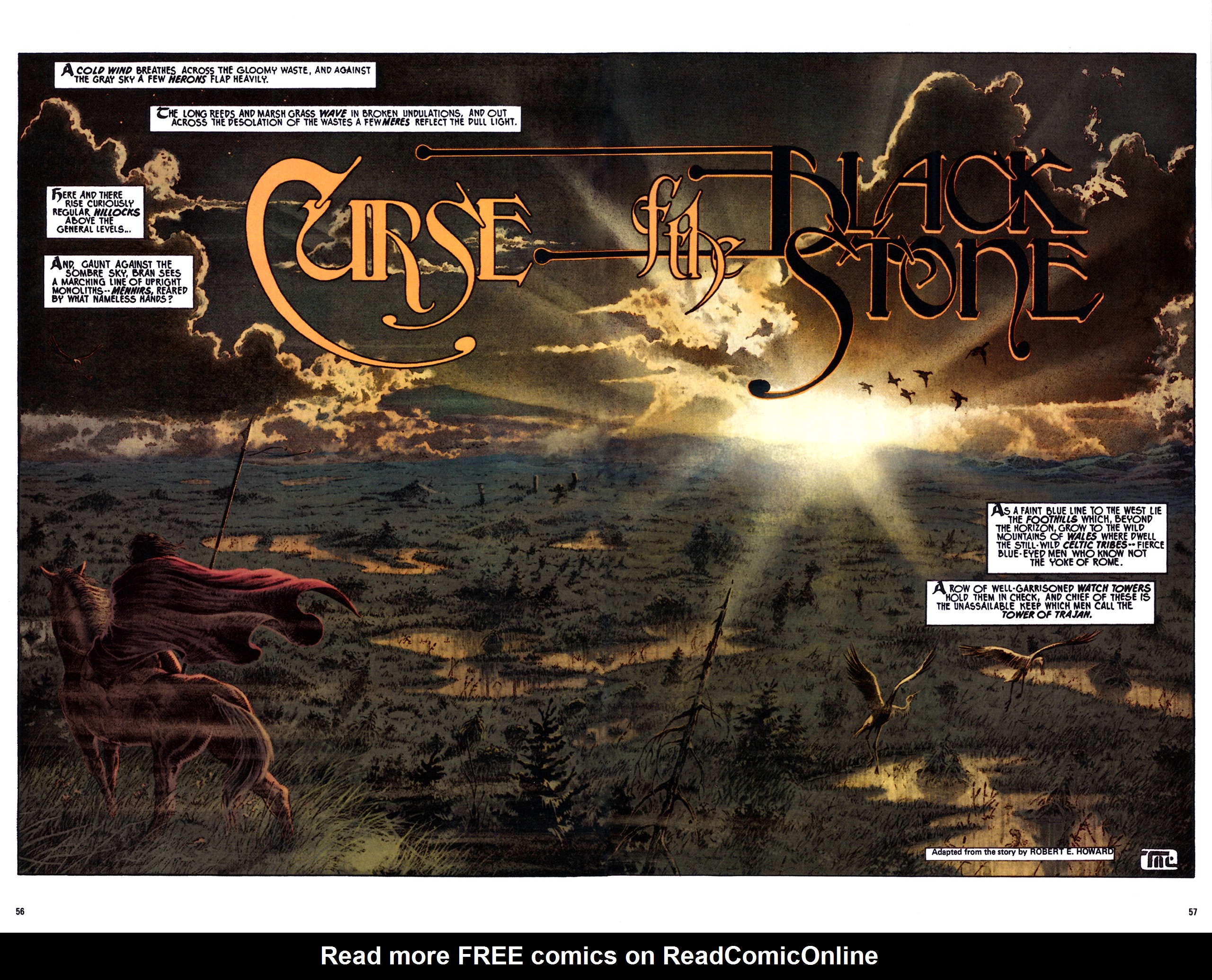 Read online Robert E. Howard's Savage Sword comic -  Issue #1 - 57