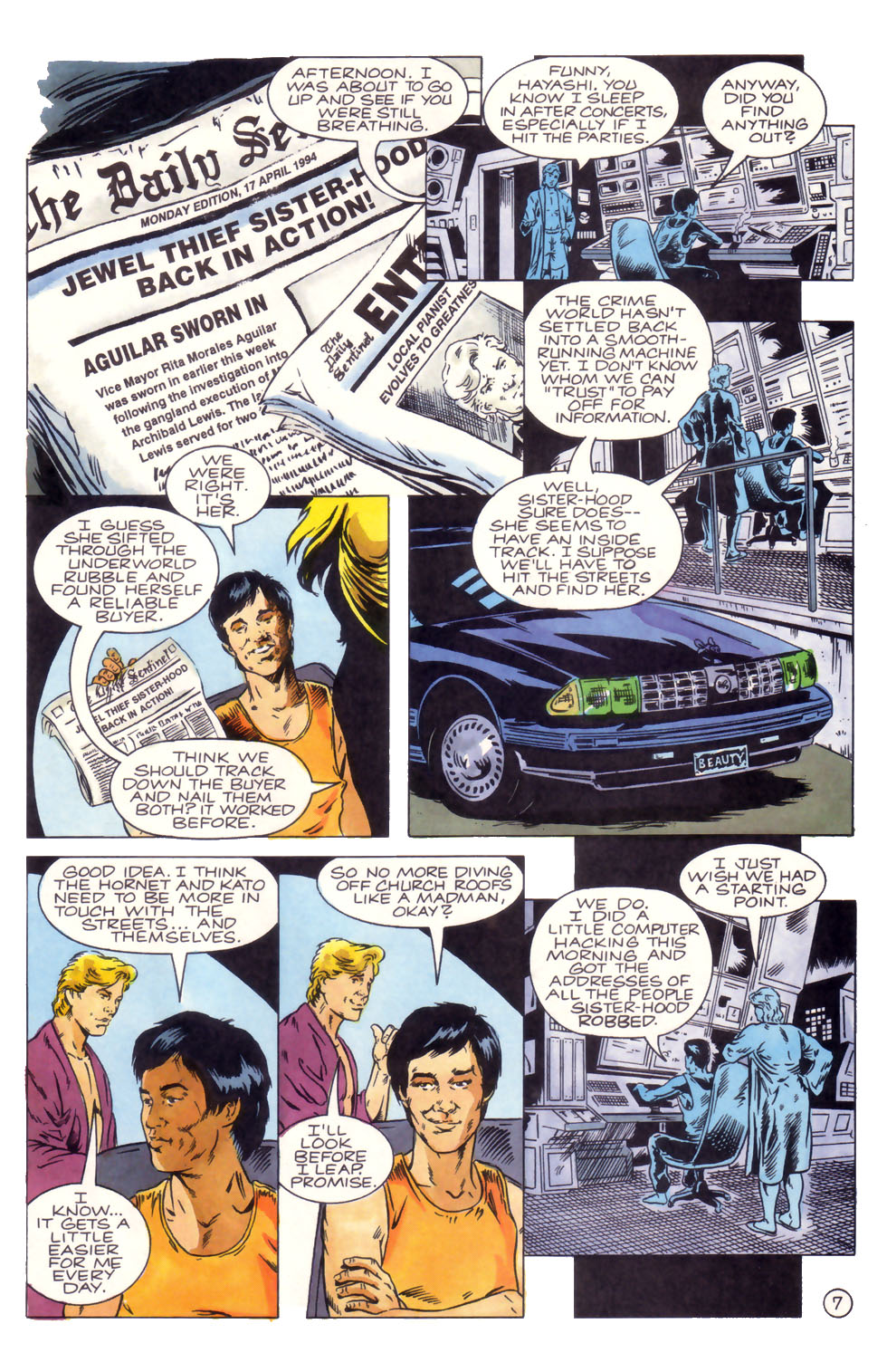 The Green Hornet (1991) issue 33 - Page 8