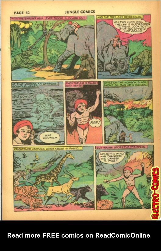 Read online Jungle Comics comic -  Issue #12 - 63
