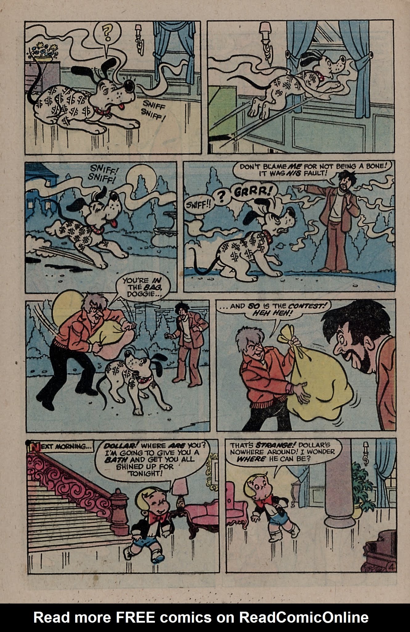 Read online Richie Rich & Dollar the Dog comic -  Issue #8 - 40