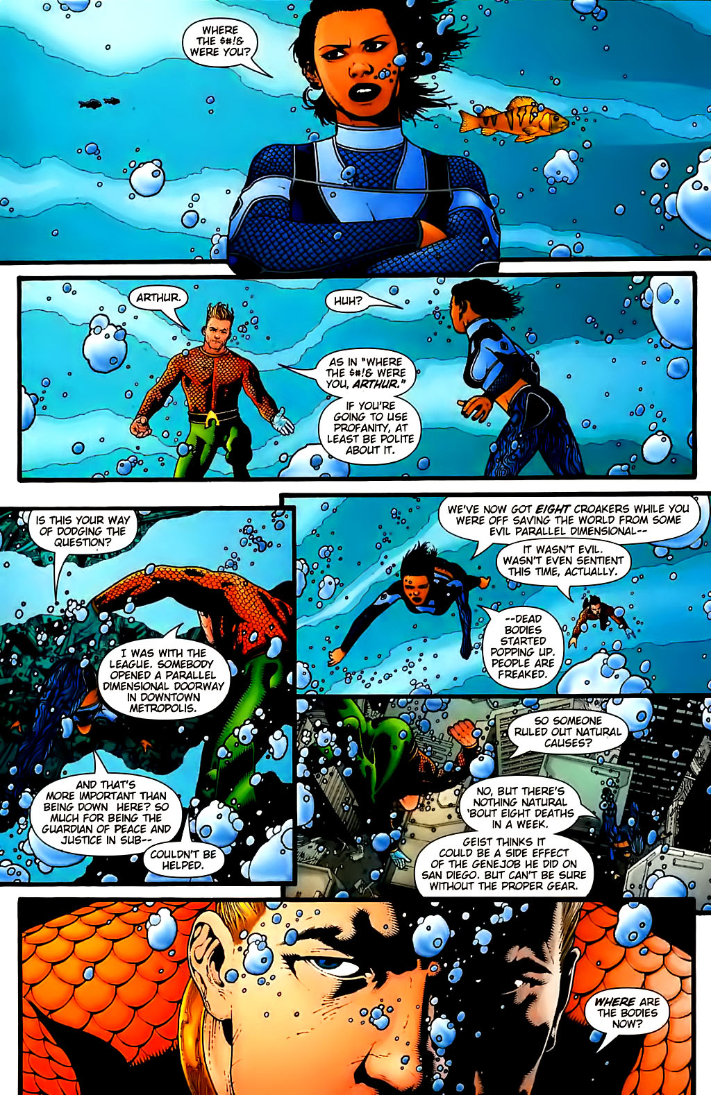 Read online Aquaman (2003) comic -  Issue #30 - 5