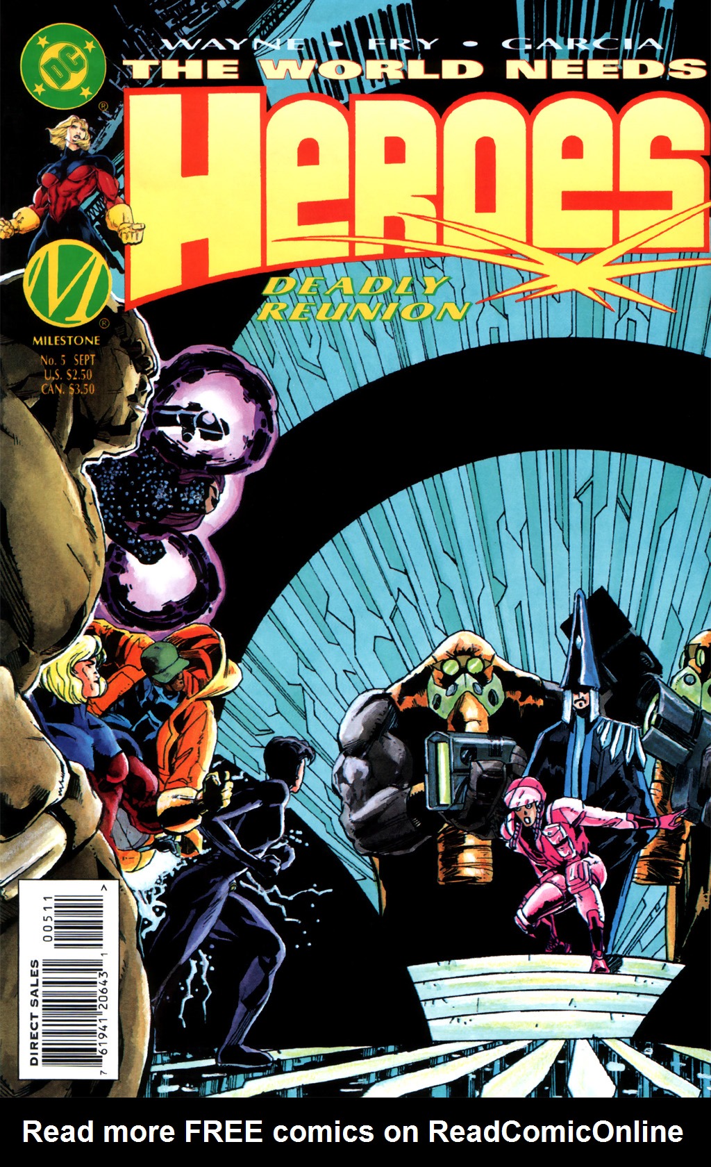 Read online Heroes (1996) comic -  Issue #5 - 1