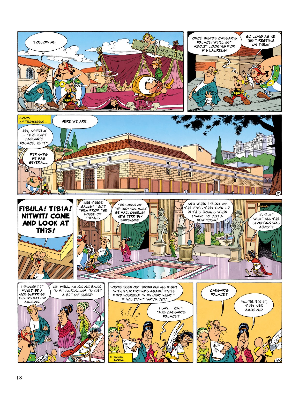 Read online Asterix comic -  Issue #18 - 19