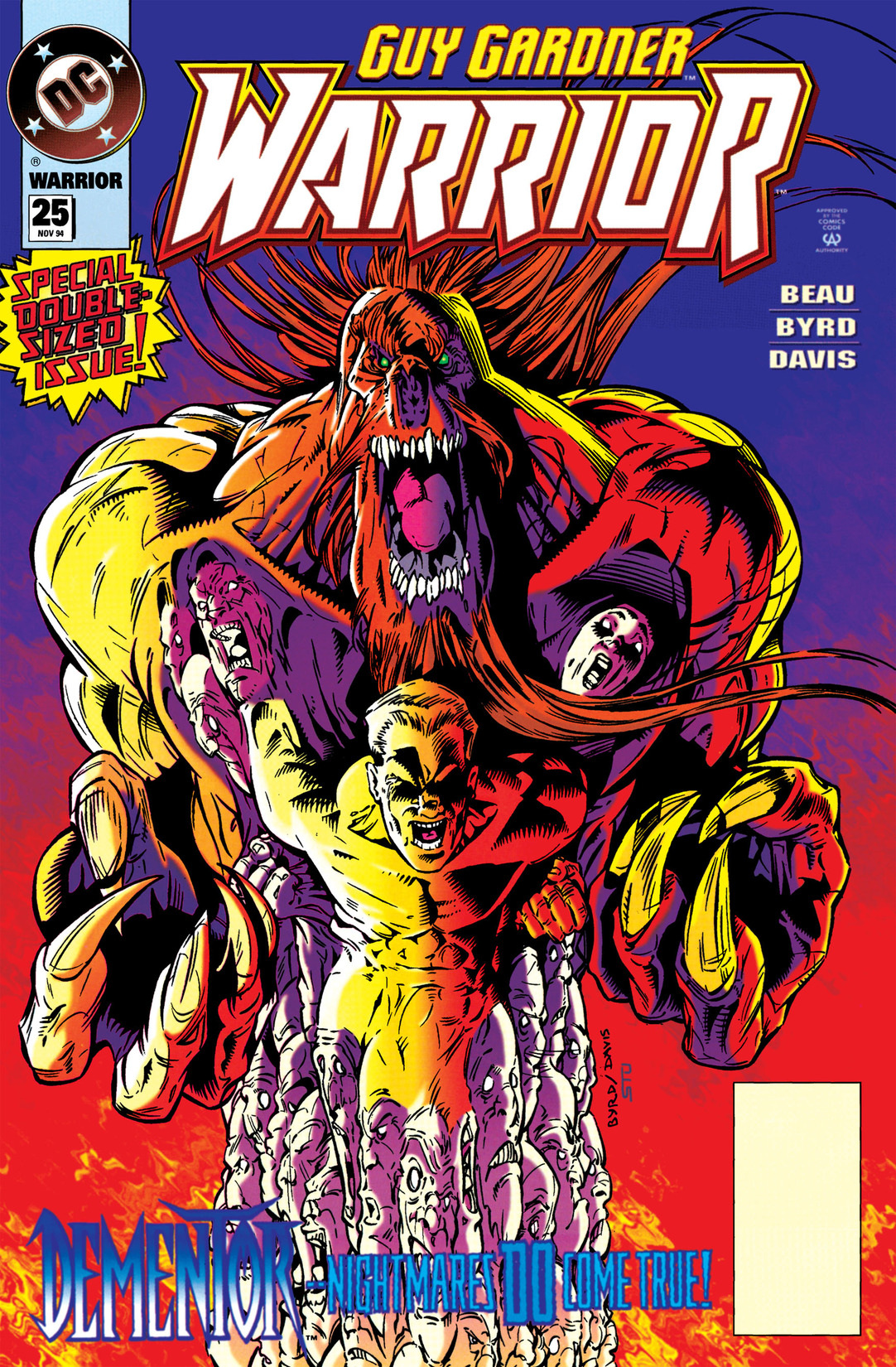Read online Guy Gardner: Warrior comic -  Issue #25 - 1
