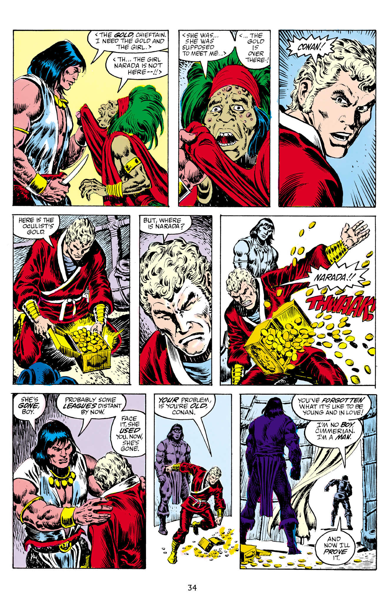 Read online The Chronicles of Conan comic -  Issue # TPB 24 (Part 1) - 35