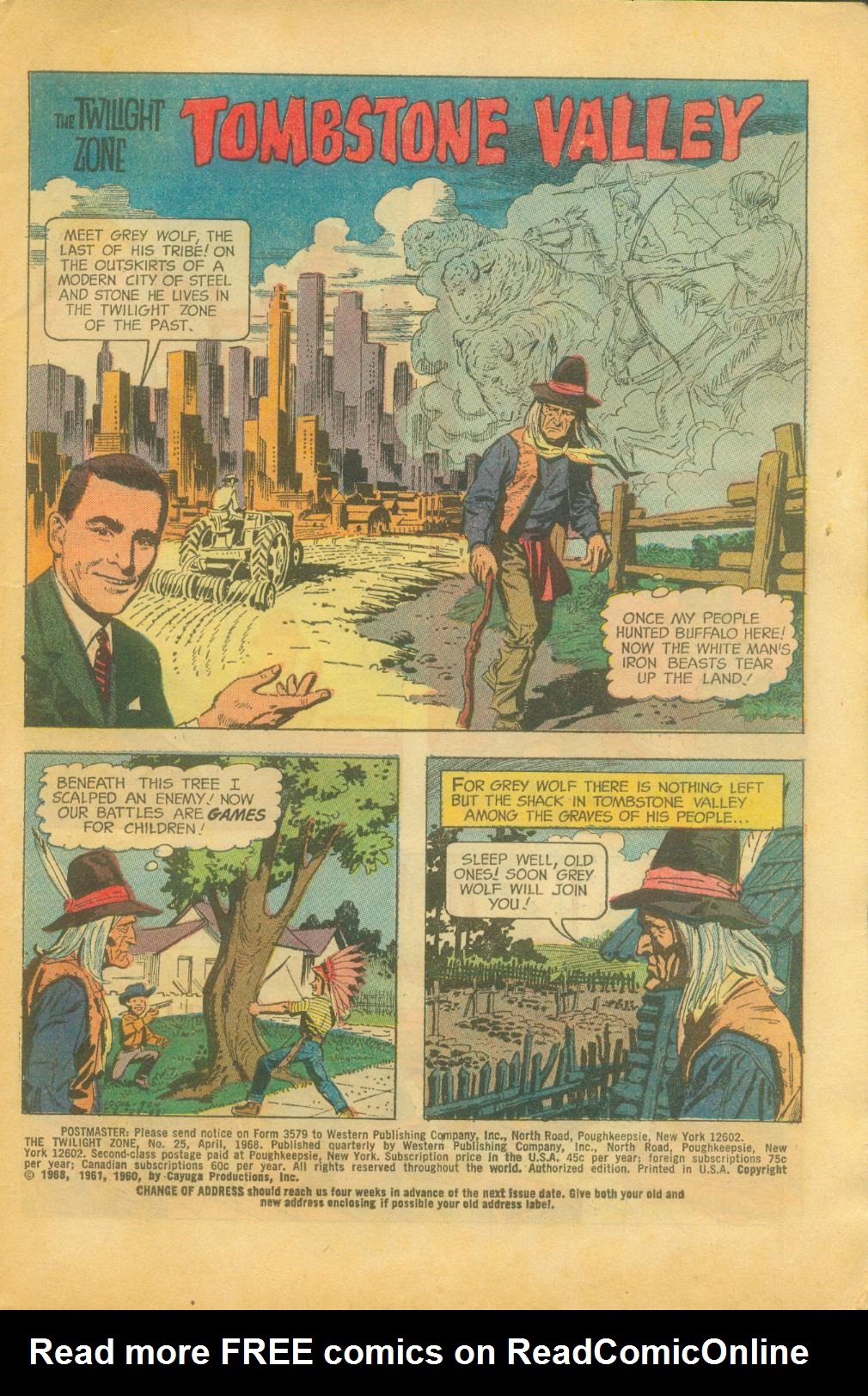 Read online The Twilight Zone (1962) comic -  Issue #25 - 3