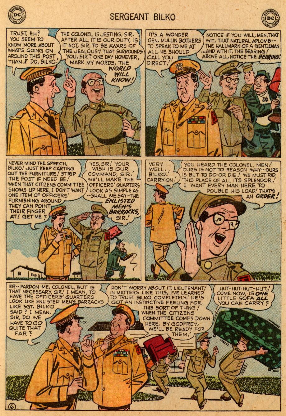 Read online Sergeant Bilko comic -  Issue #5 - 8