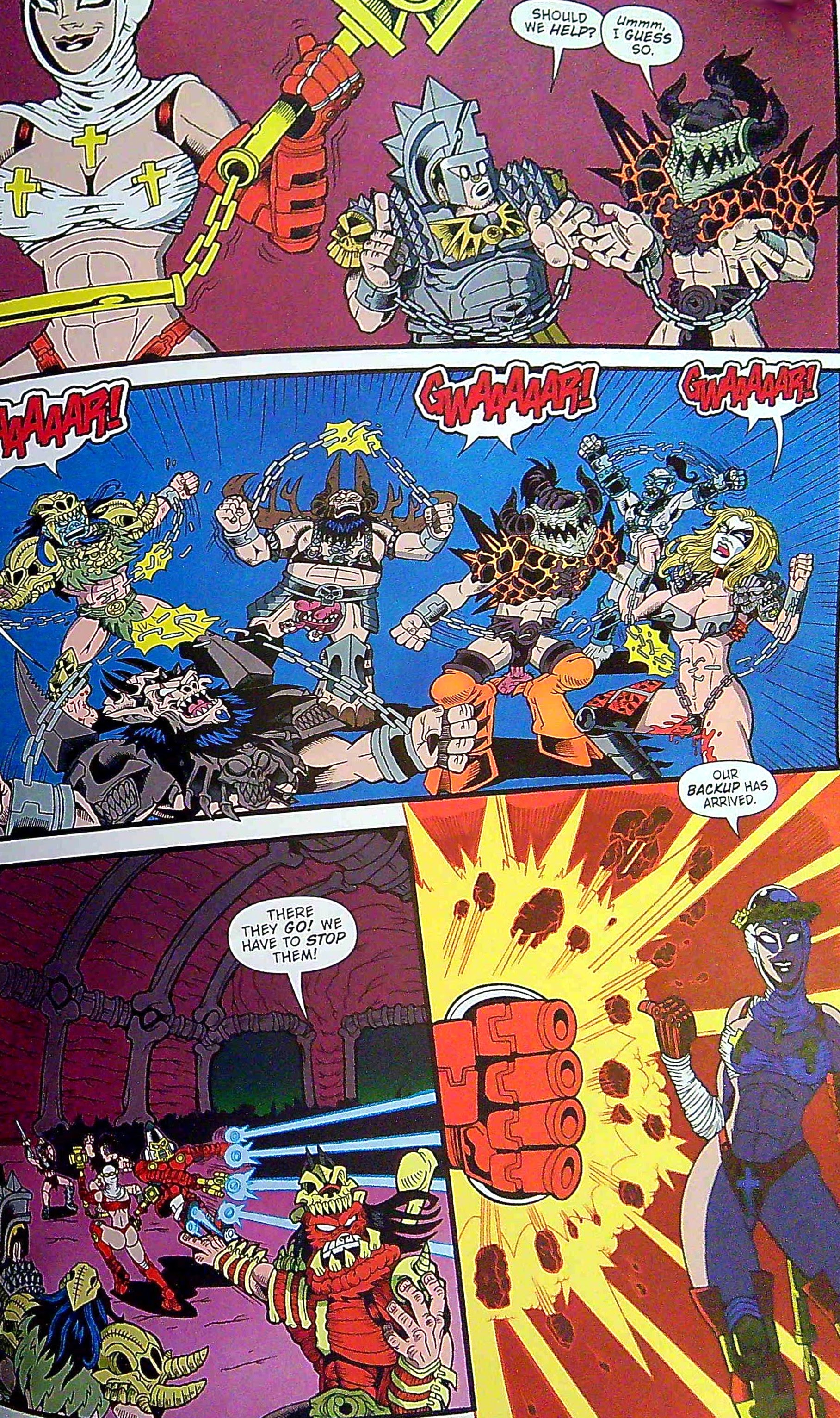Read online GWAR: The Enormogantic Fail comic -  Issue # TPB - 87