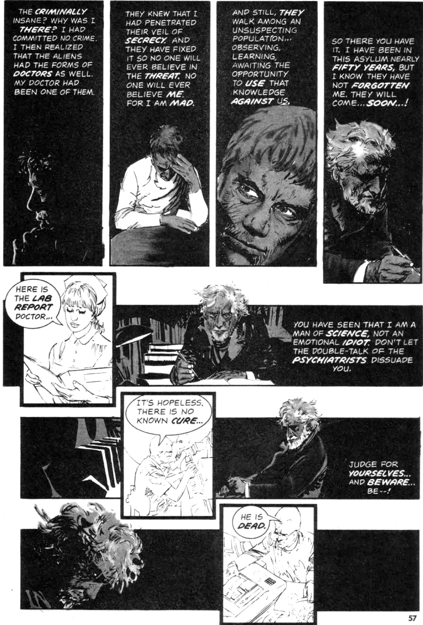 Read online Vampirella (1969) comic -  Issue #43 - 56